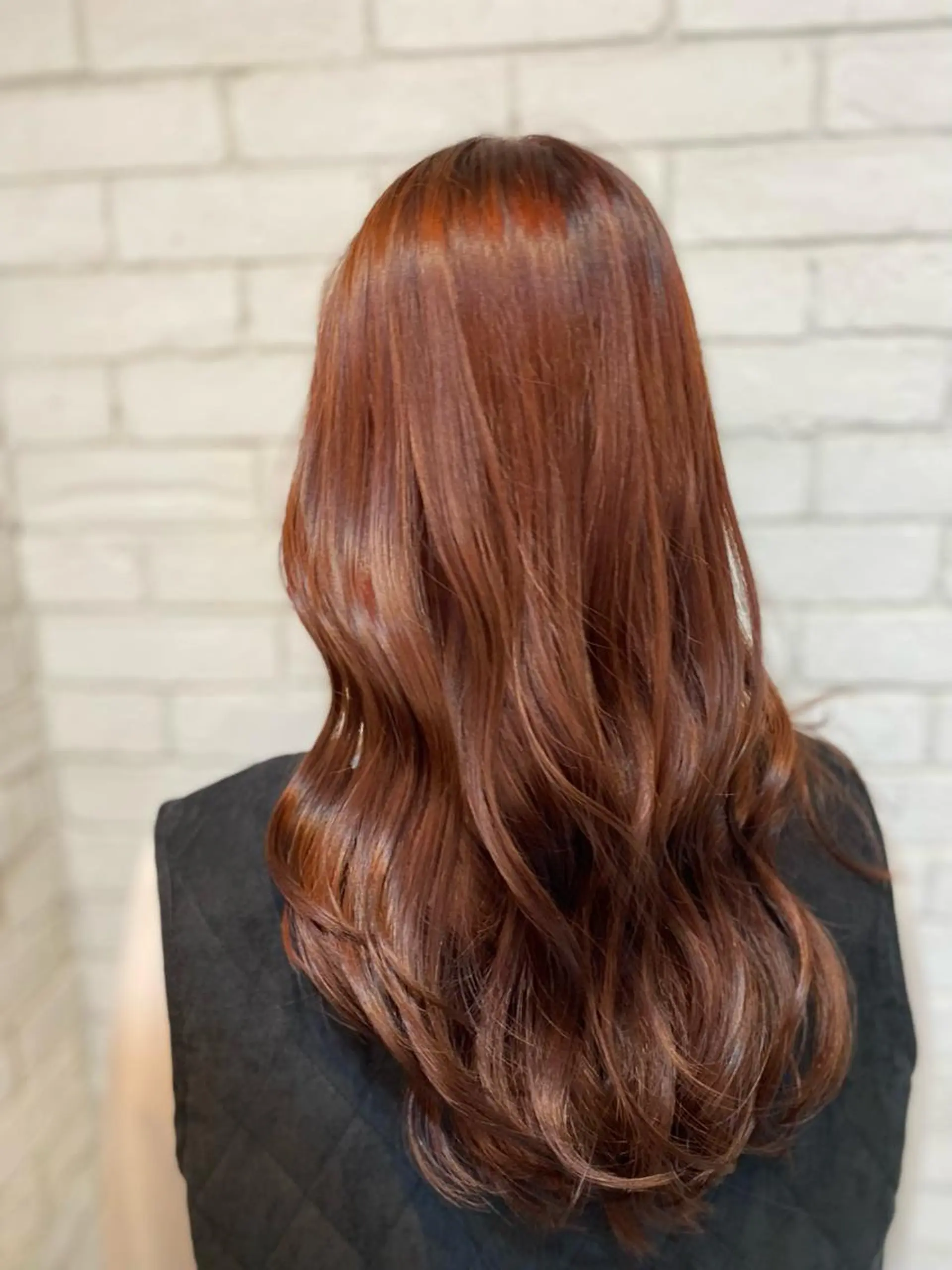 ロング カラー ヘアカラー トリートメント ヨシダ フミノリのヘアスタイル
