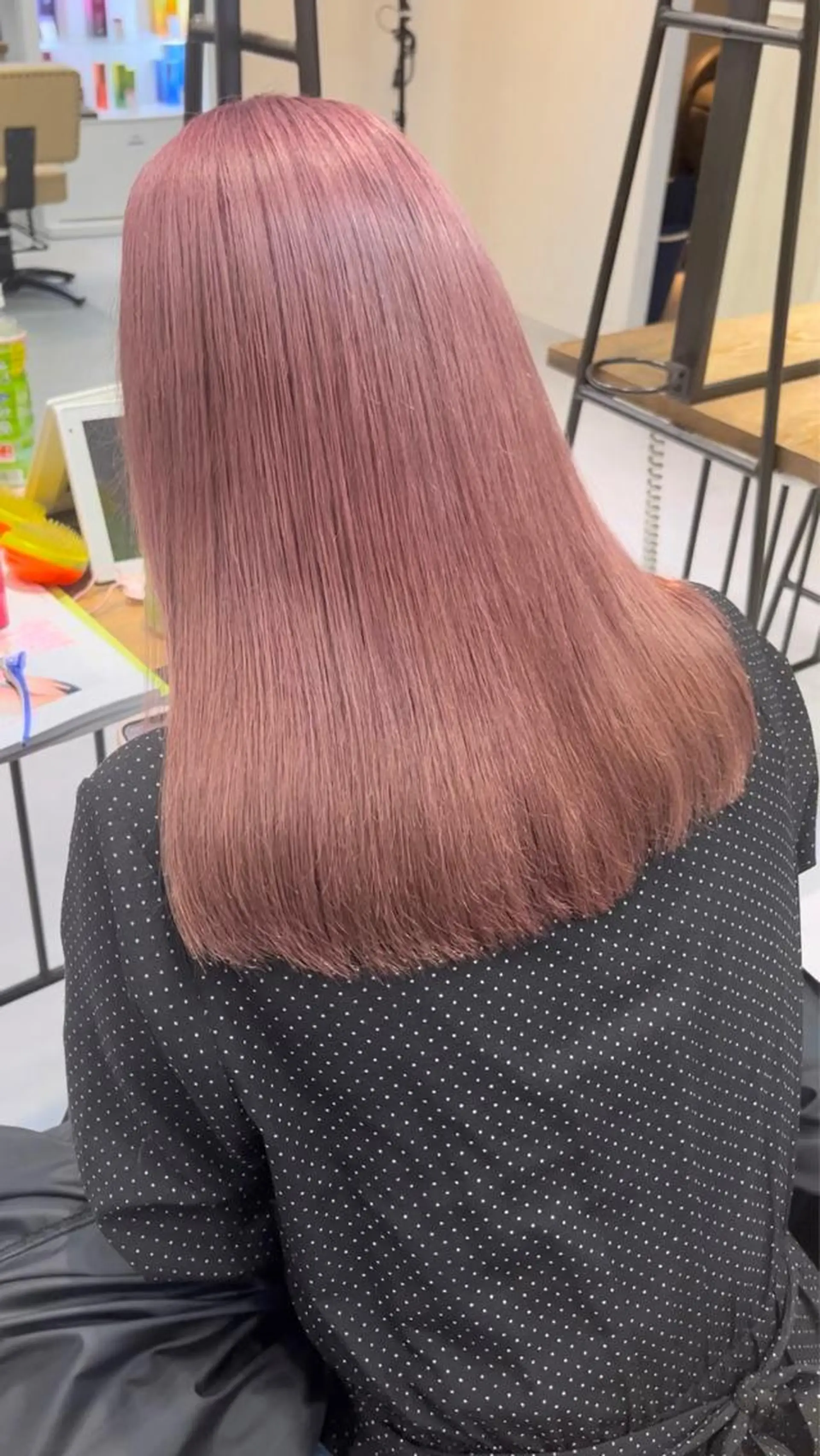 ロング 縮毛矯正/髪質改善 斉藤春のヘアスタイル