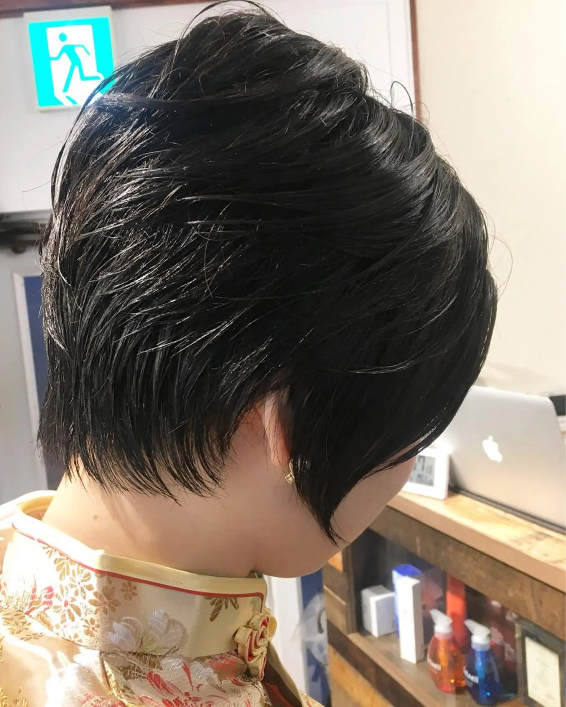 ショート 前下がりボブ ボブ カット トリートメント ✂︎中山竜哉✂︎ 川崎スタイリストのヘアスタイル