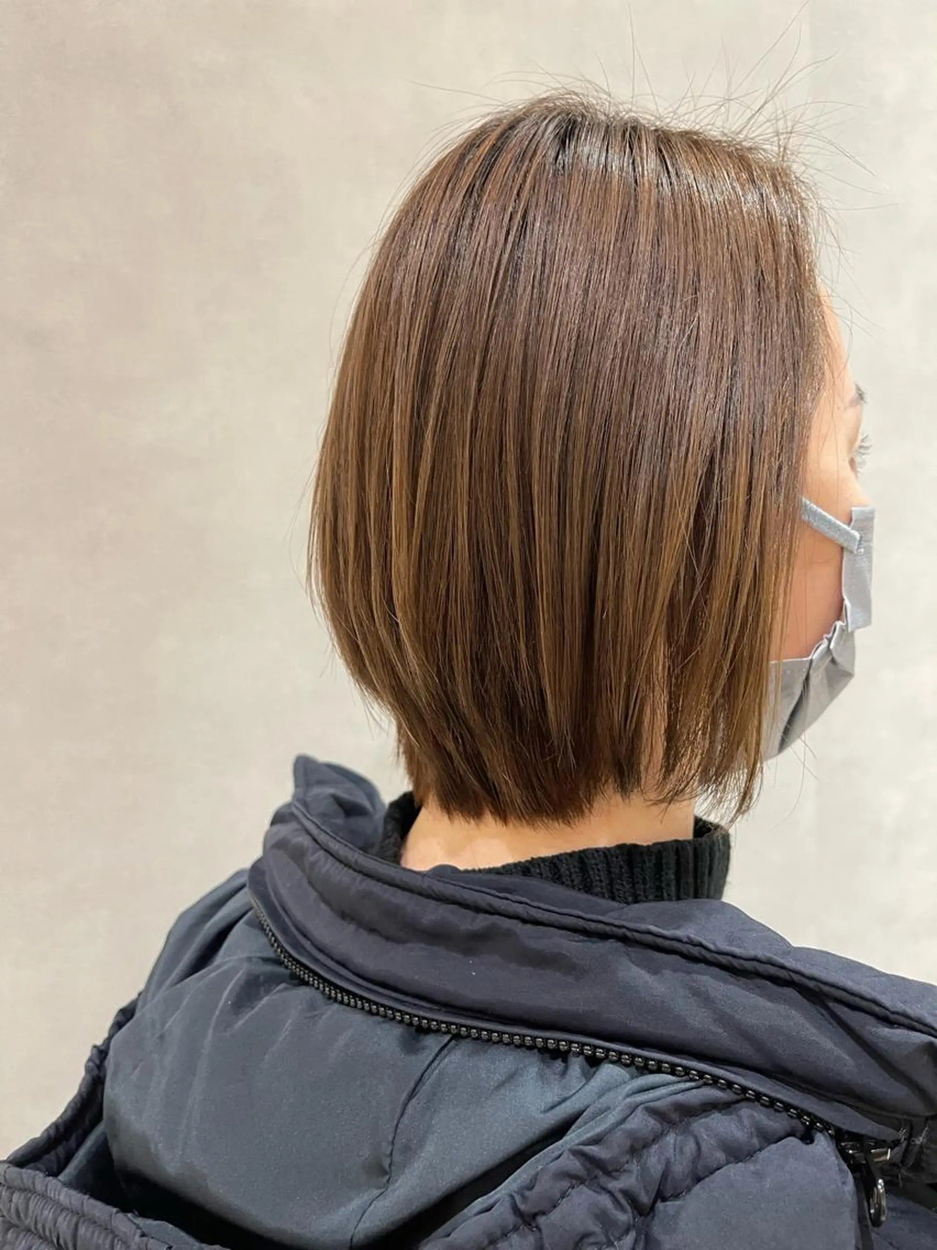 ショート 縮毛矯正 トリートメント 髪質改善/縮毛矯正 齊藤謙介のヘアスタイル