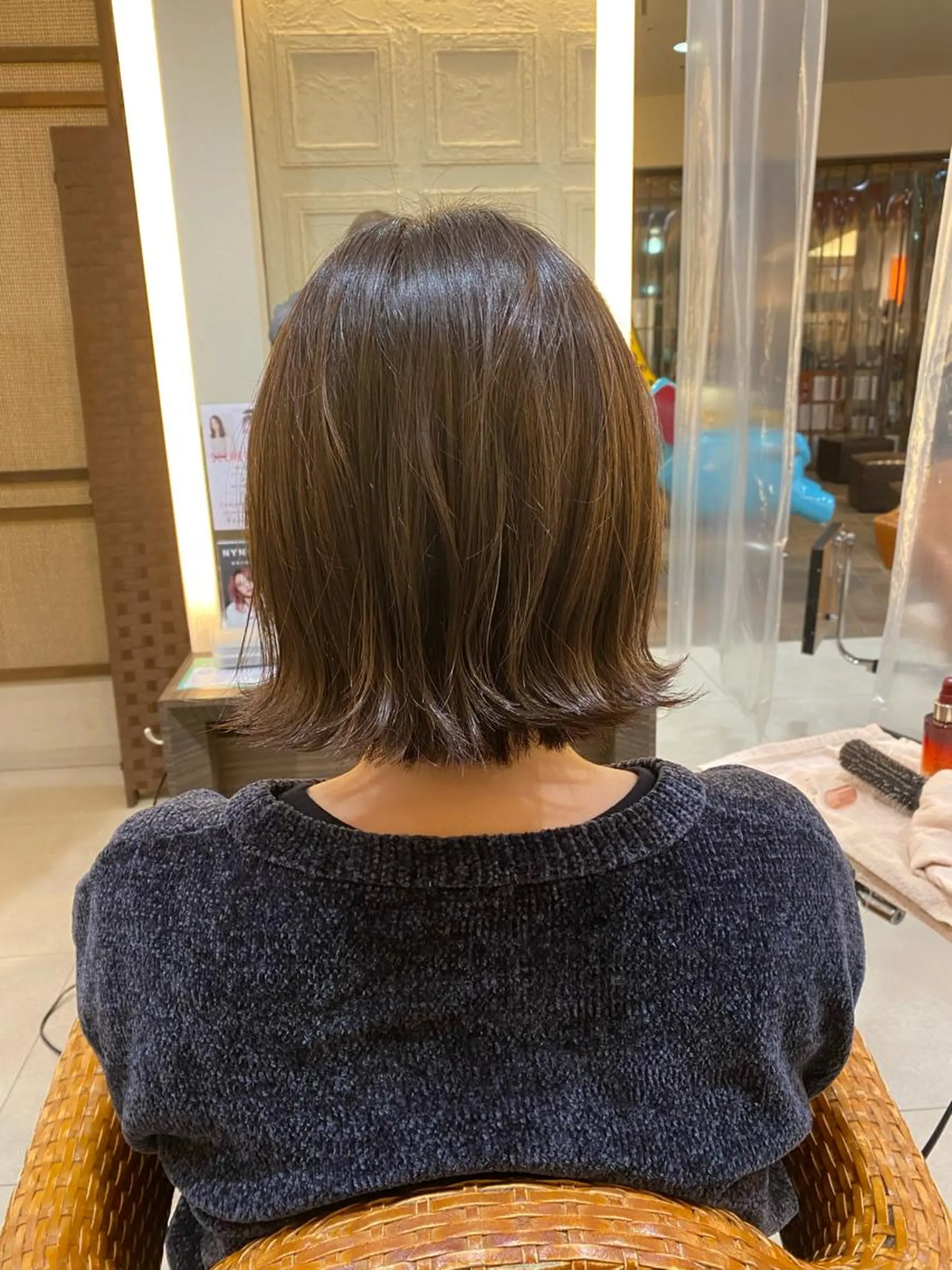 ショート 切りっぱなしボブ ボブ カット 佐野 太河のヘアスタイル