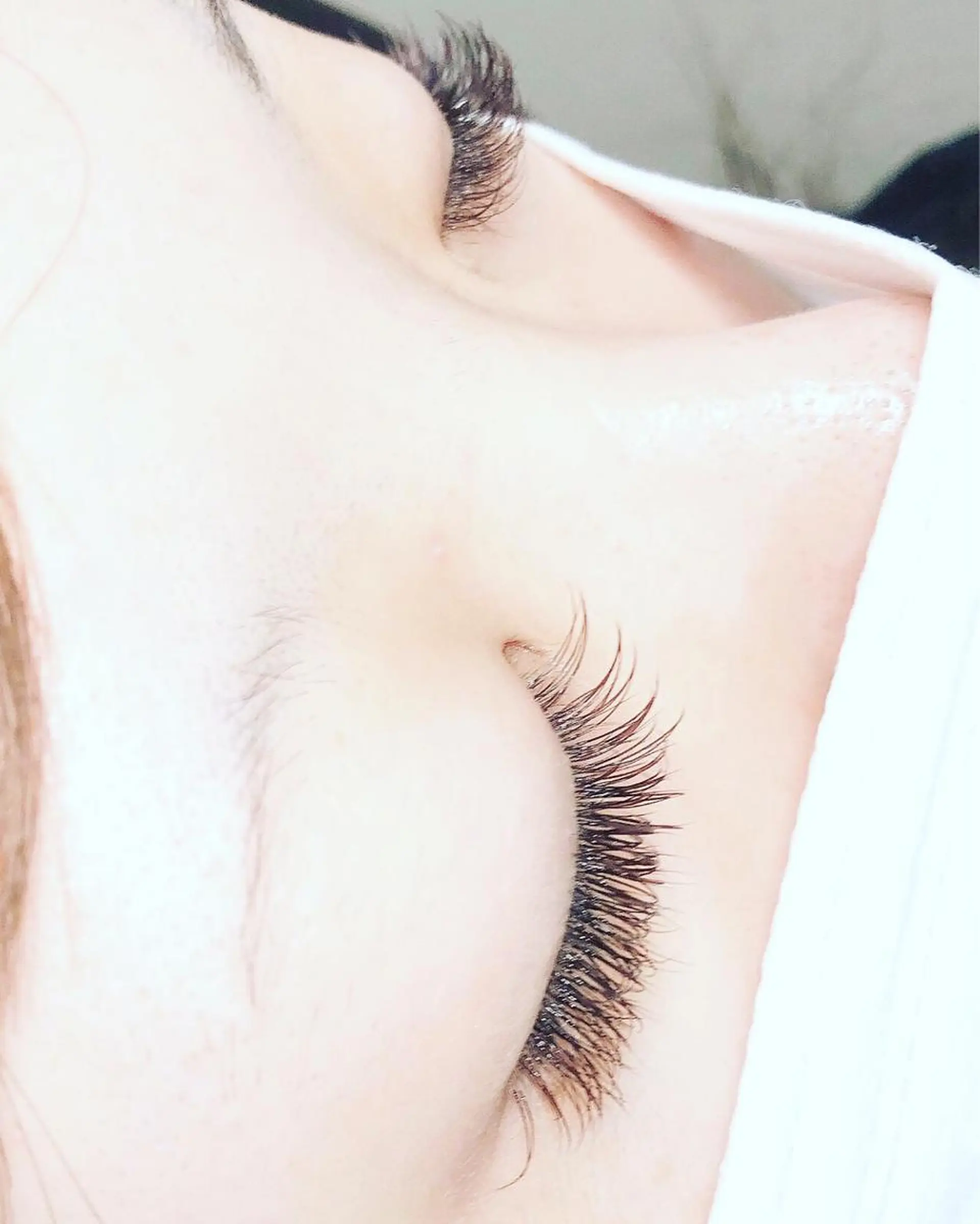 マツエク・マツパ カラーマツエク フラットラッシュ マツエク Belleeyes_ kubotaのマツエク・マツパデザイン