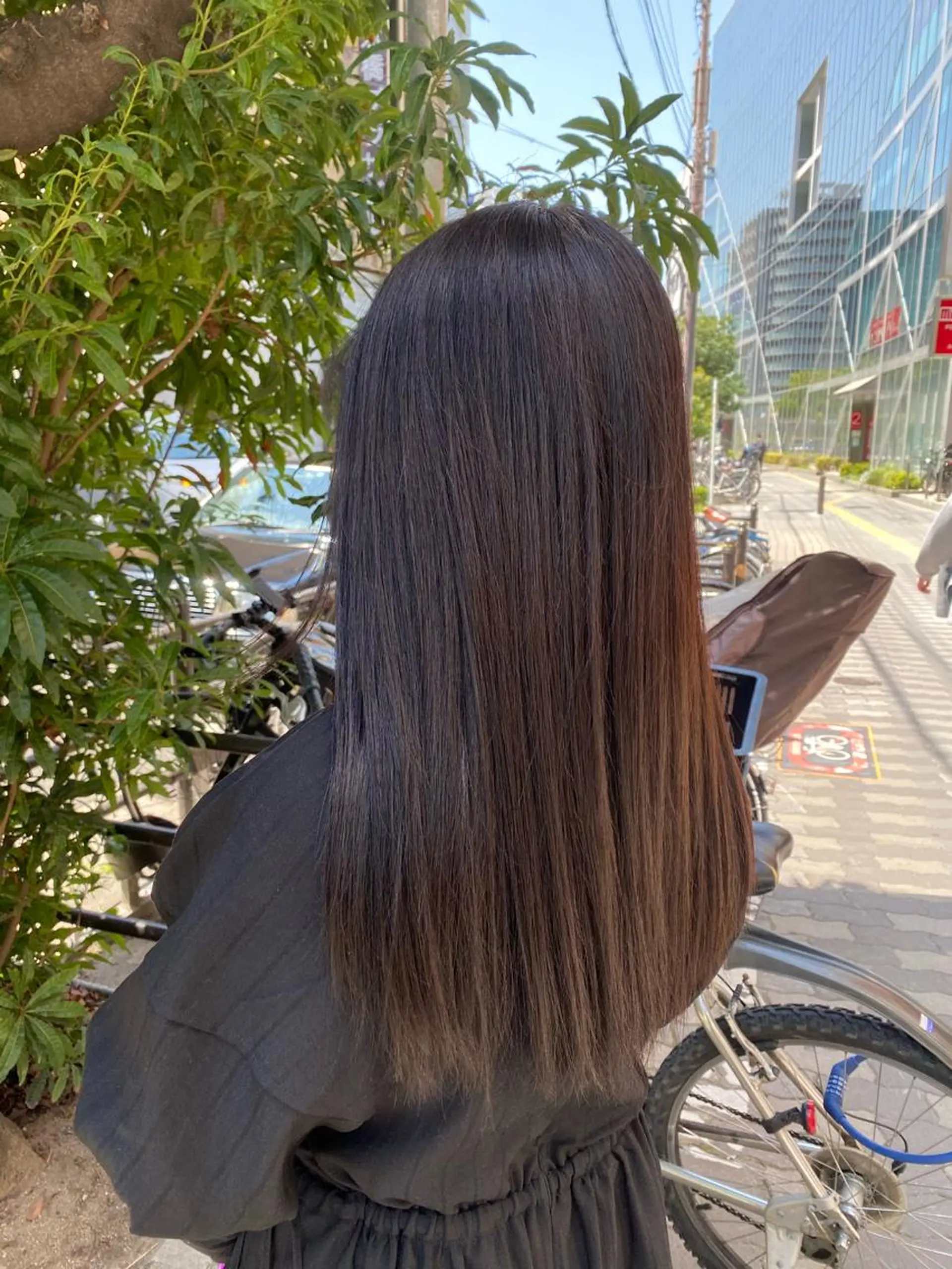 セミロング 大野 美紅のヘアスタイル