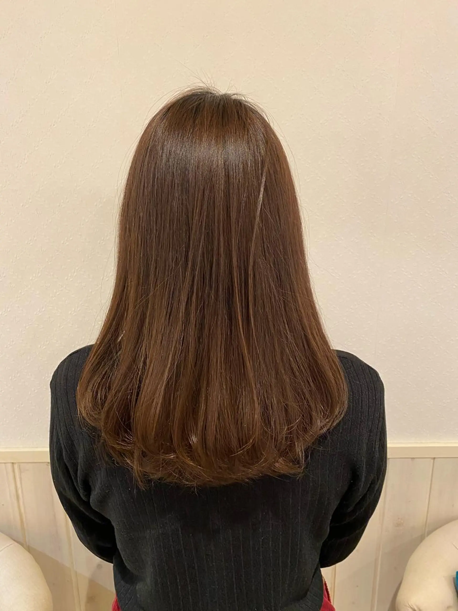 セミロング 宮内 真乃のヘアスタイル