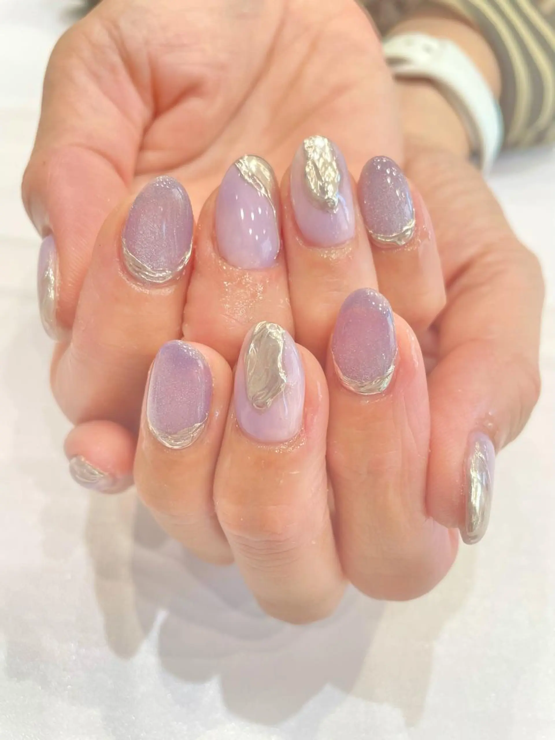 ネイル ハンドネイル Ash関内ネイリスト 荒木晴香のネイルデザイン