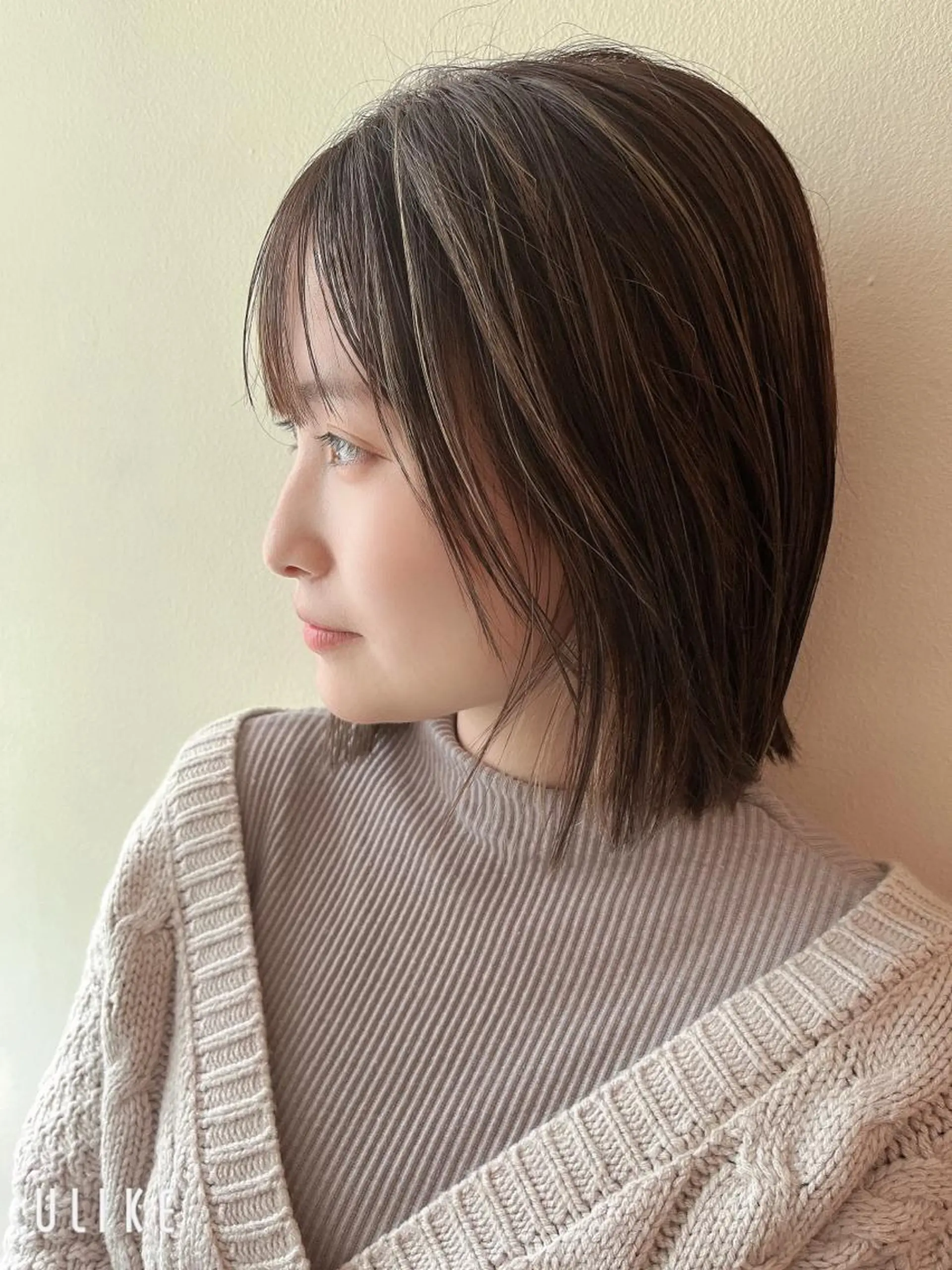 ショート ハイライト ヘアカラー ⭐️ アユミ⭐️のヘアスタイル