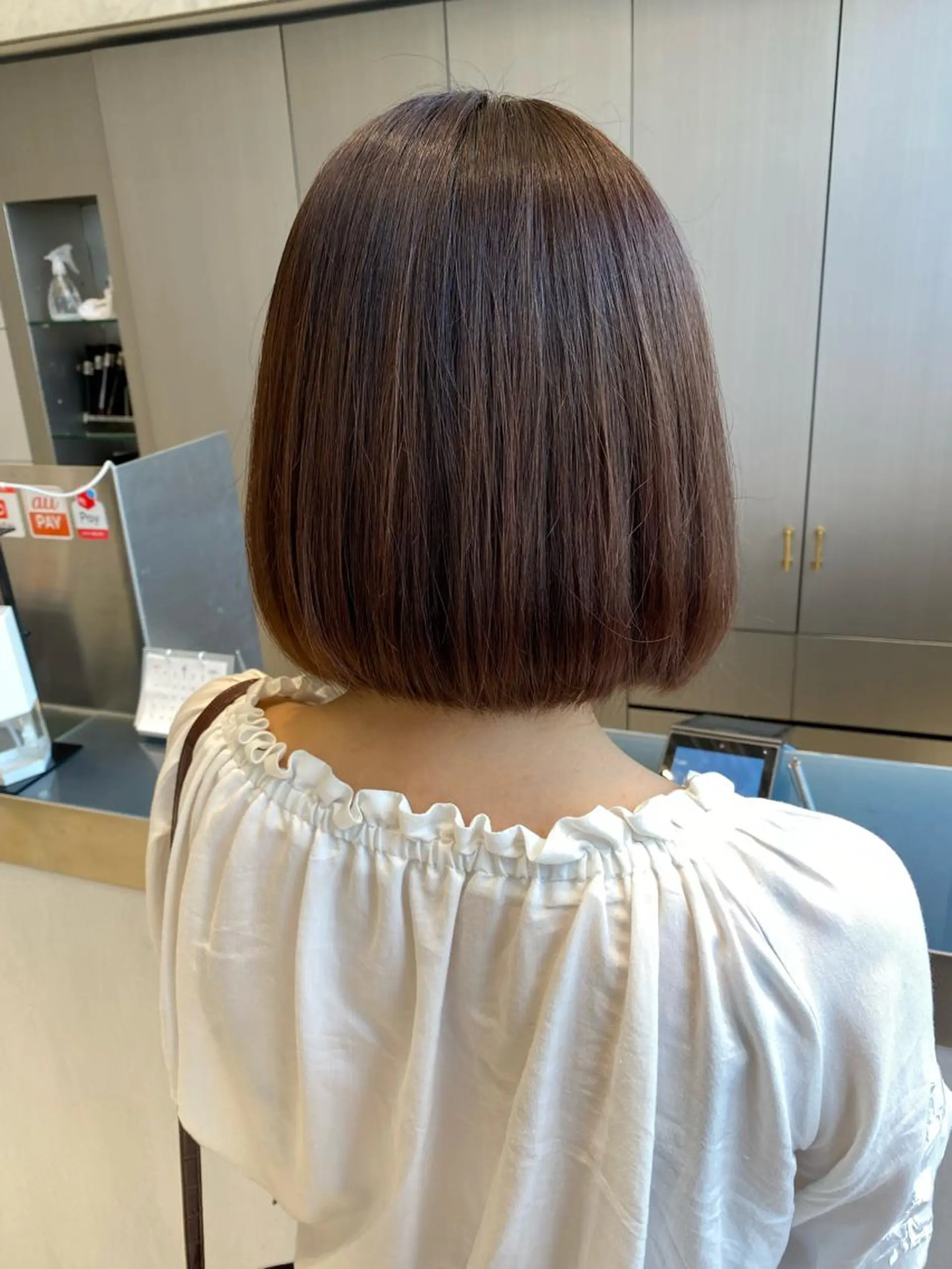 ショート カラー ボブ Kou所属・💜髪質改善美髪💜 星野清光のヘアスタイル