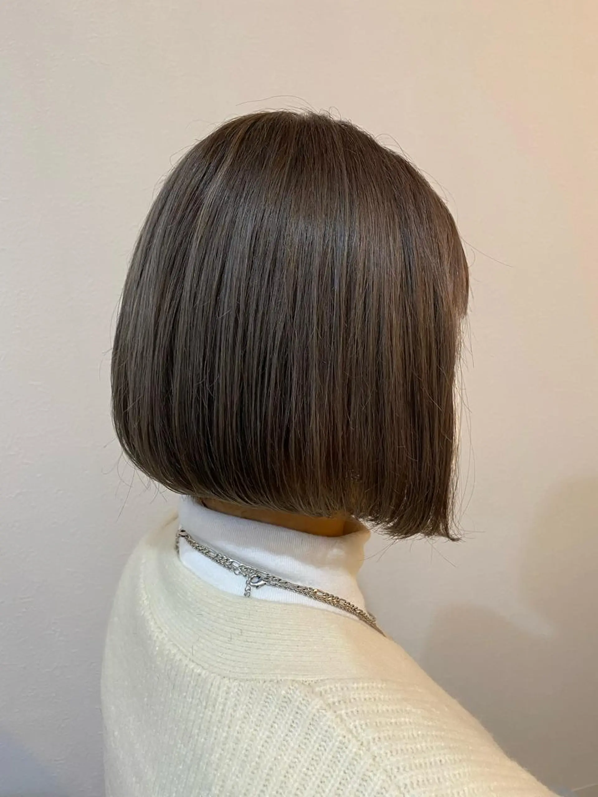 ショート カット ヘアカラー トリートメント hamano harunaのヘアスタイル