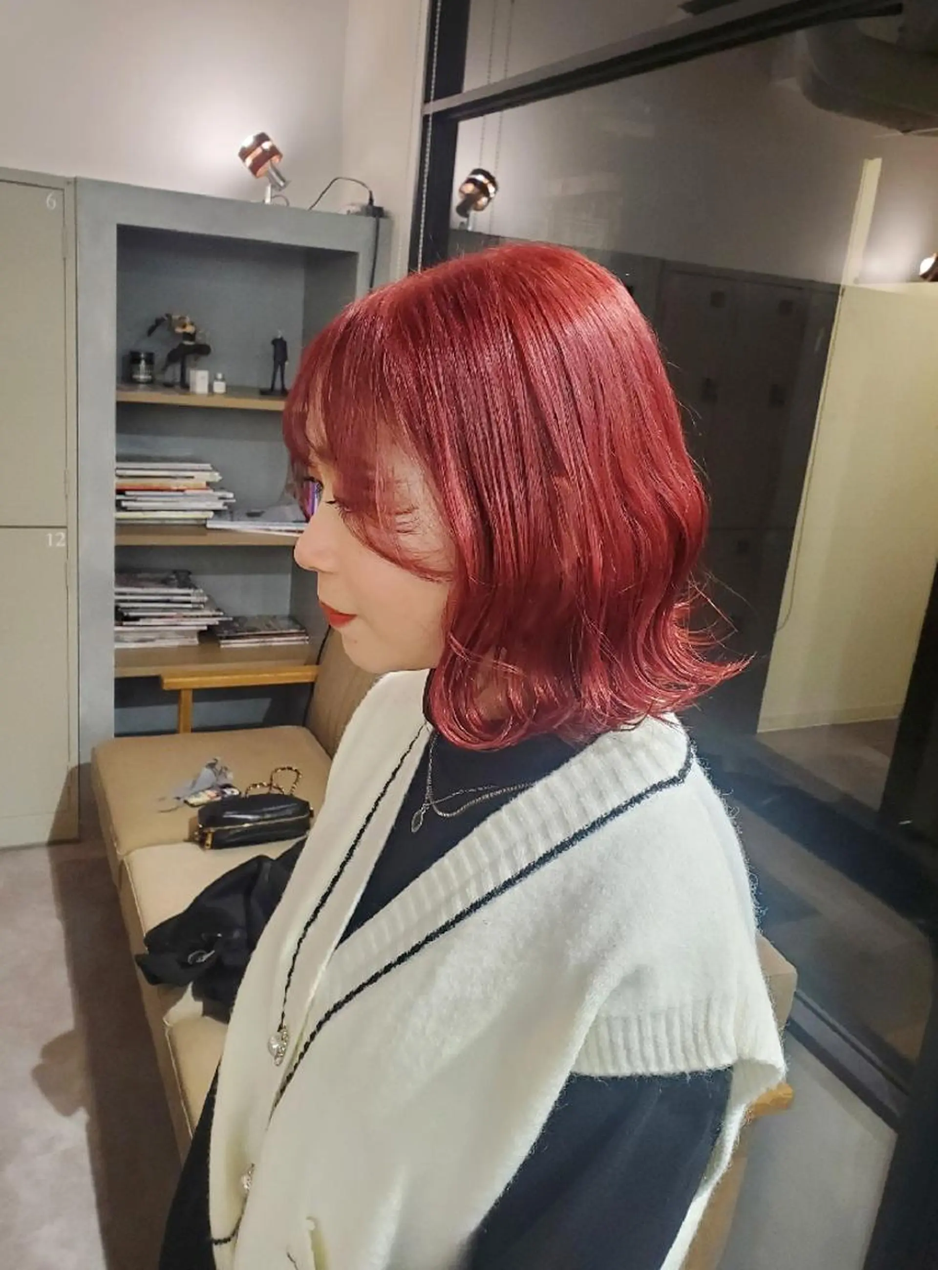 ミディアム カット ヘアカラー トリートメント ✨本日空きあります✨ 遠田コウヘイ🌟のヘアスタイル