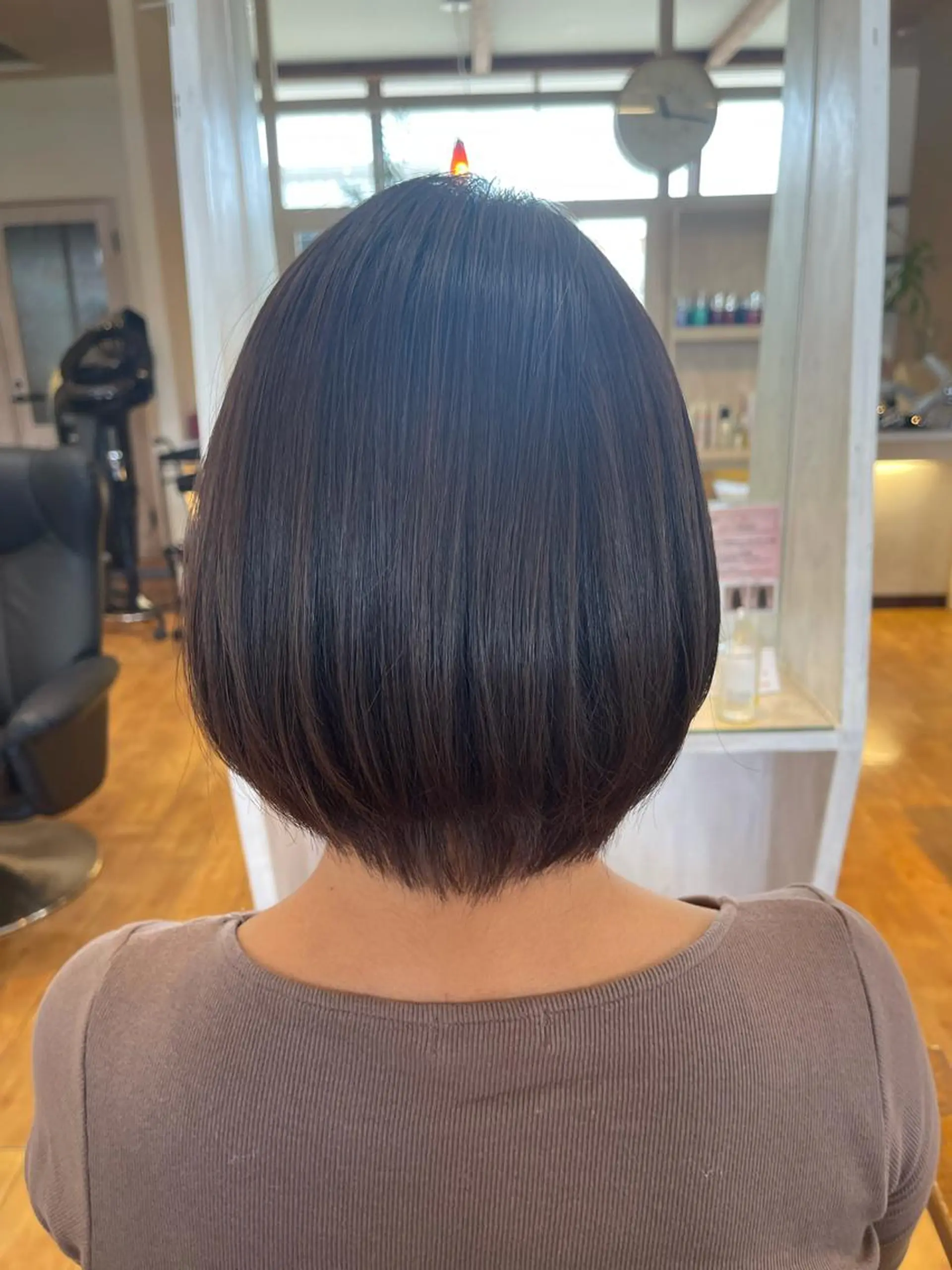 ショート 縮毛矯正 トリートメント BALANCE vivi バランス ヴィヴィ所属・梶谷 和希のヘアスタイル