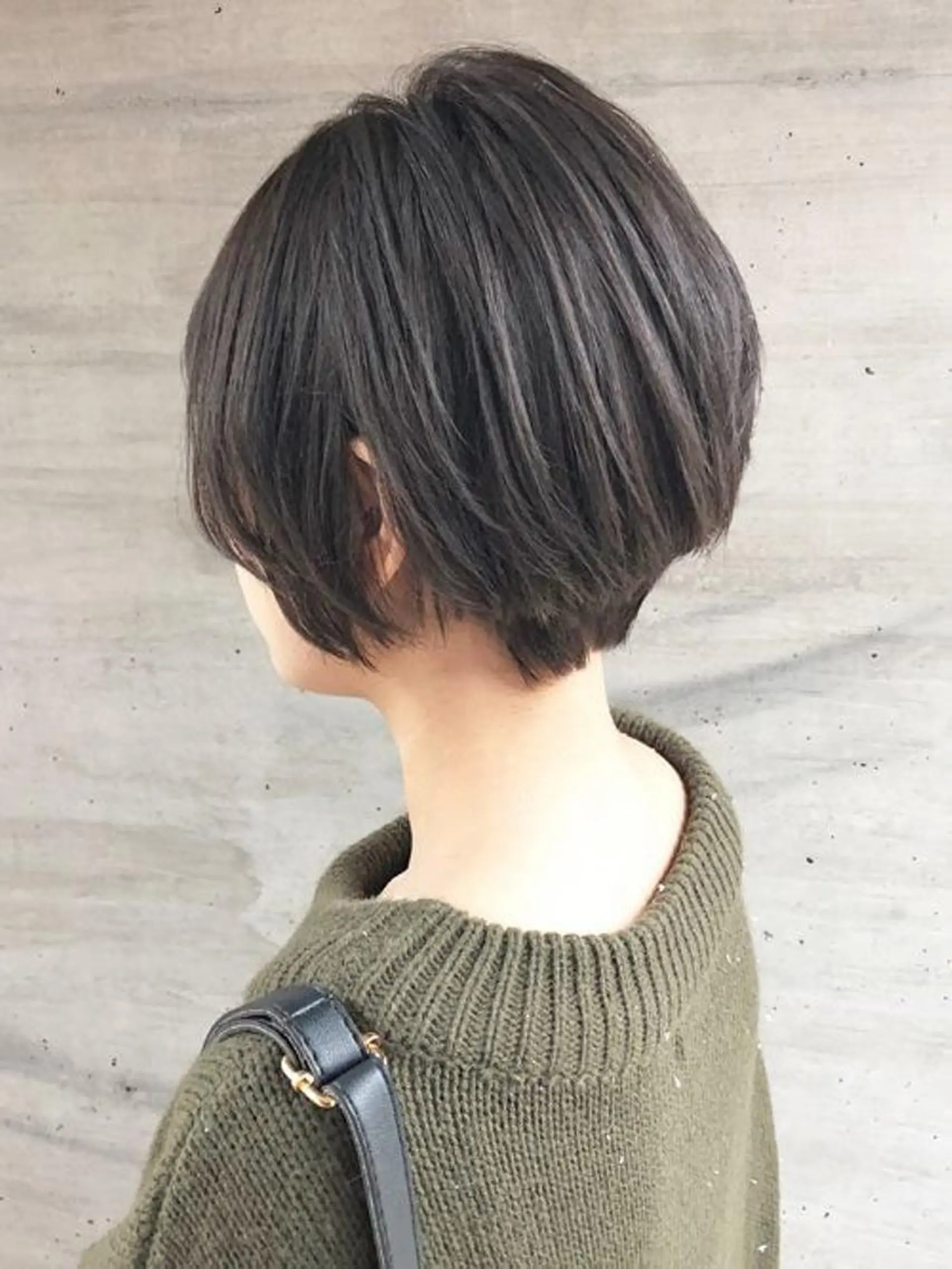 ショート カラー 髪質改善 カット ヘアカラー トリートメント 永岡 はるのヘアスタイル