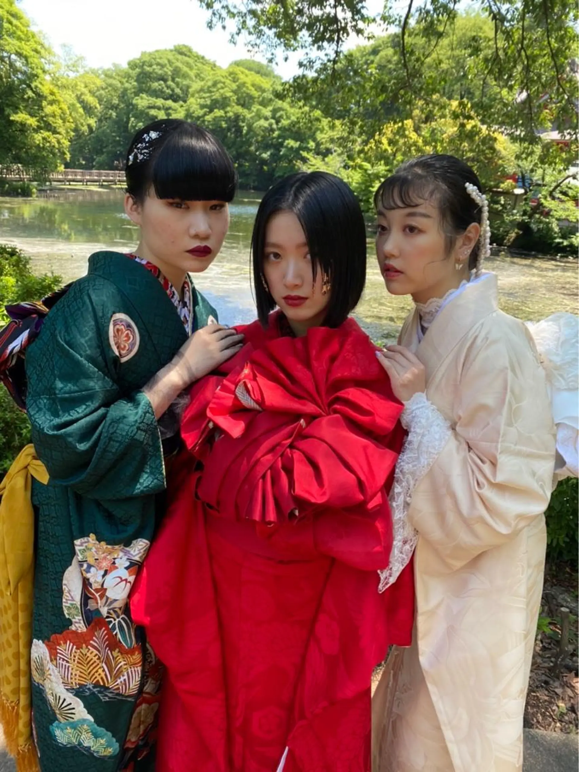 セミロング ヘアアレンジ 着付け 佐藤 奈佳子 サトウ ナカコのヘアスタイル