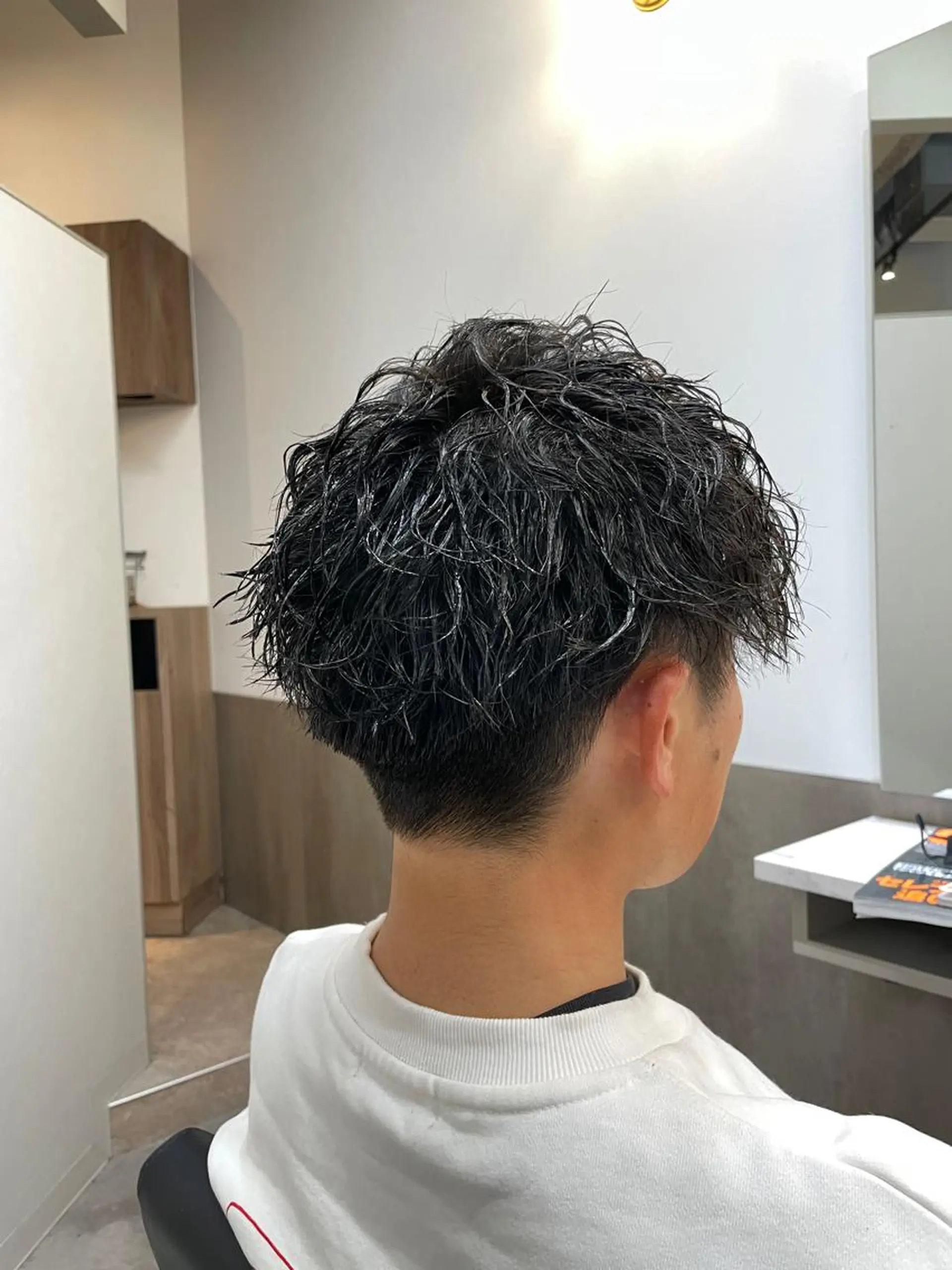 パーマ メンズ カット パーマ 福永速人 /メンズパーマのヘアスタイル