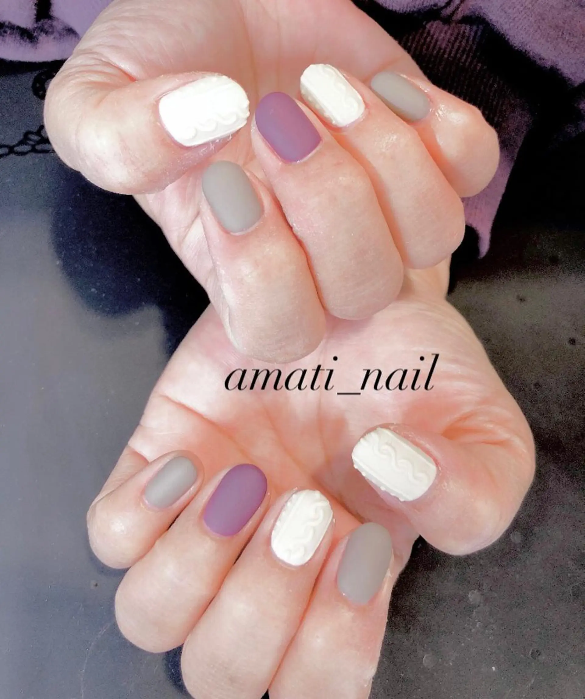 ネイル マットネイル amati_nail TAKAKOのネイルデザイン