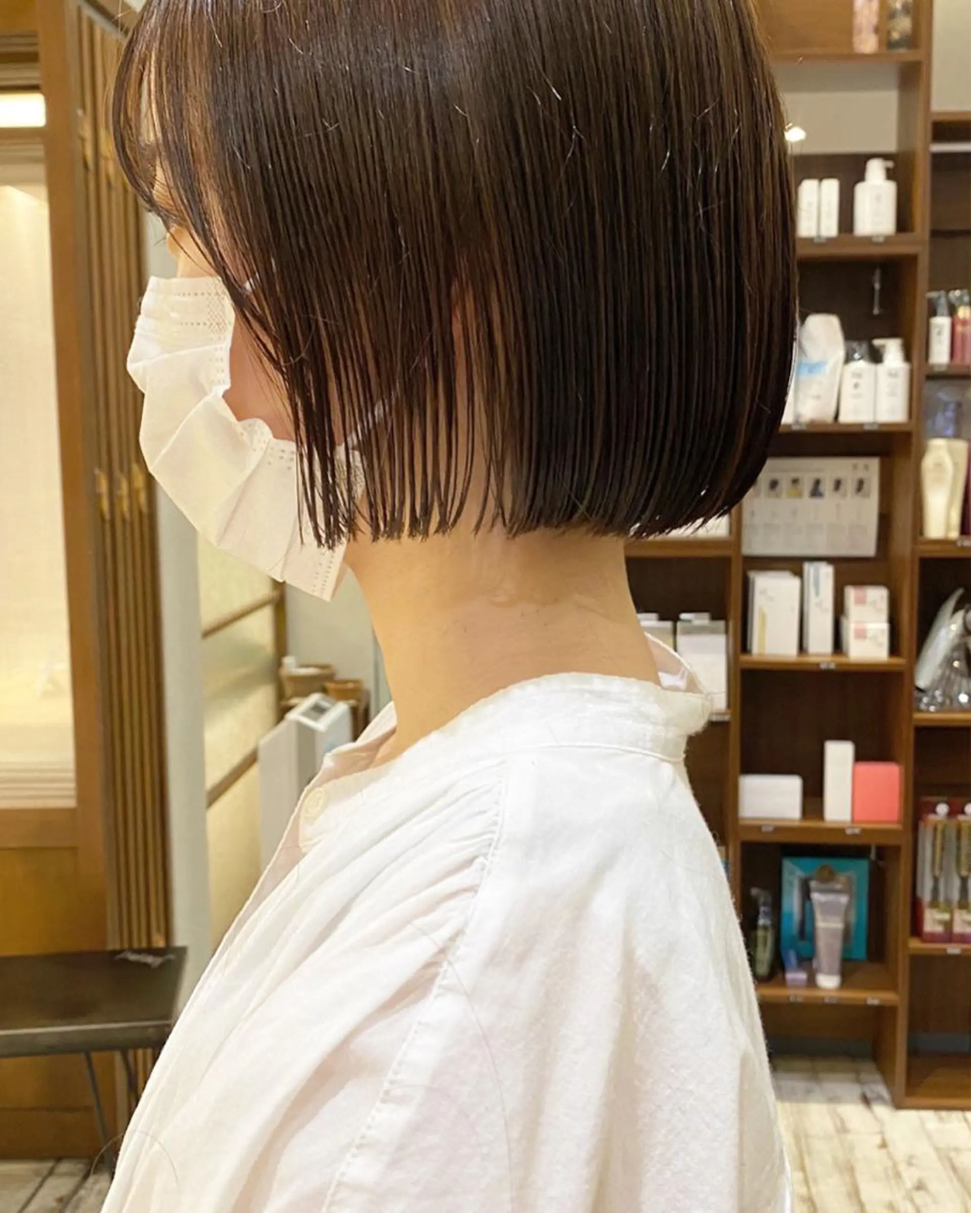 ショート ボブ 栗原 瑞稀のヘアスタイル