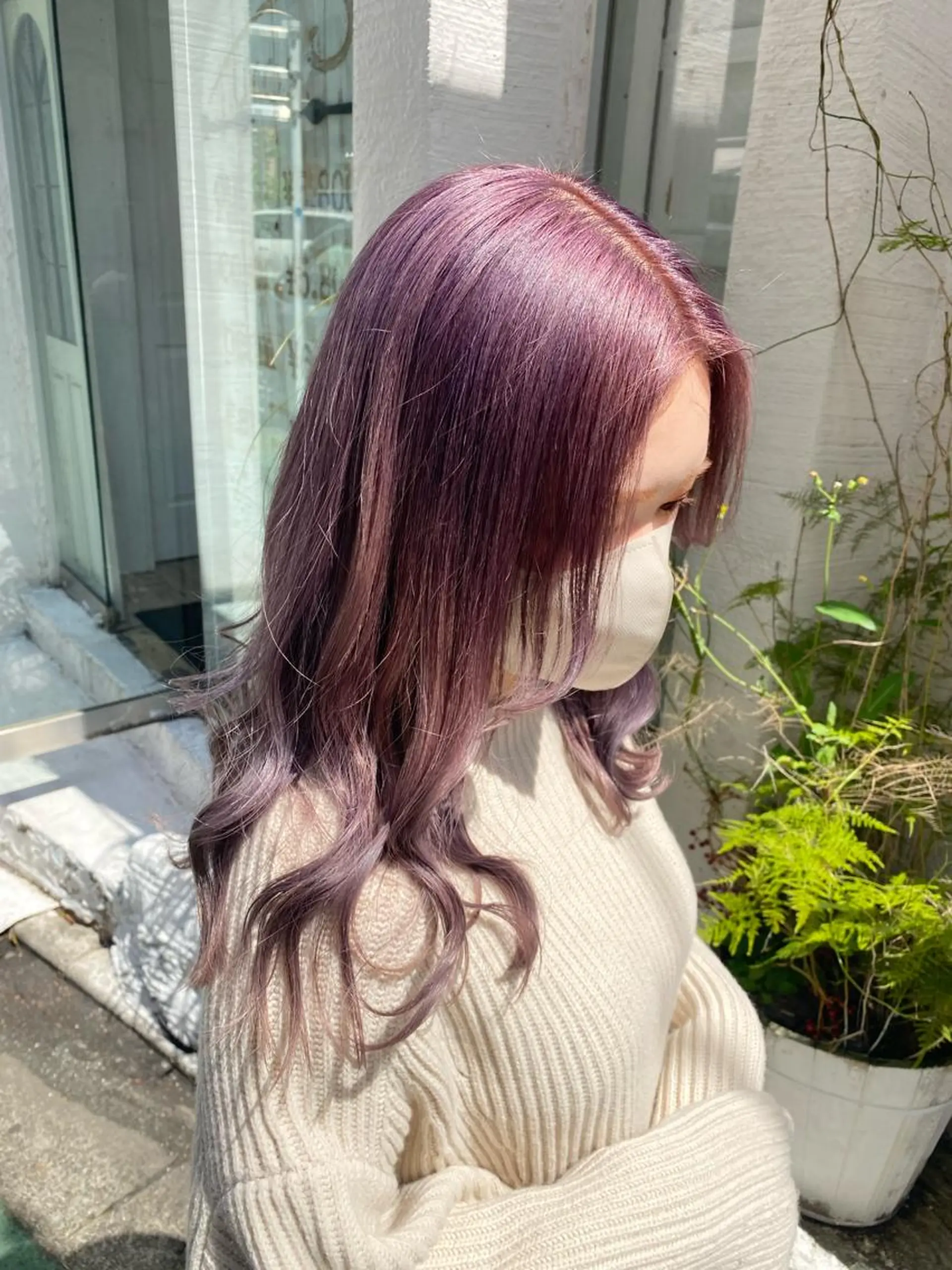 セミロング カラー ヘアカラー uros.所属・メンズパーマ/ エクステ🌞セナのヘアスタイル