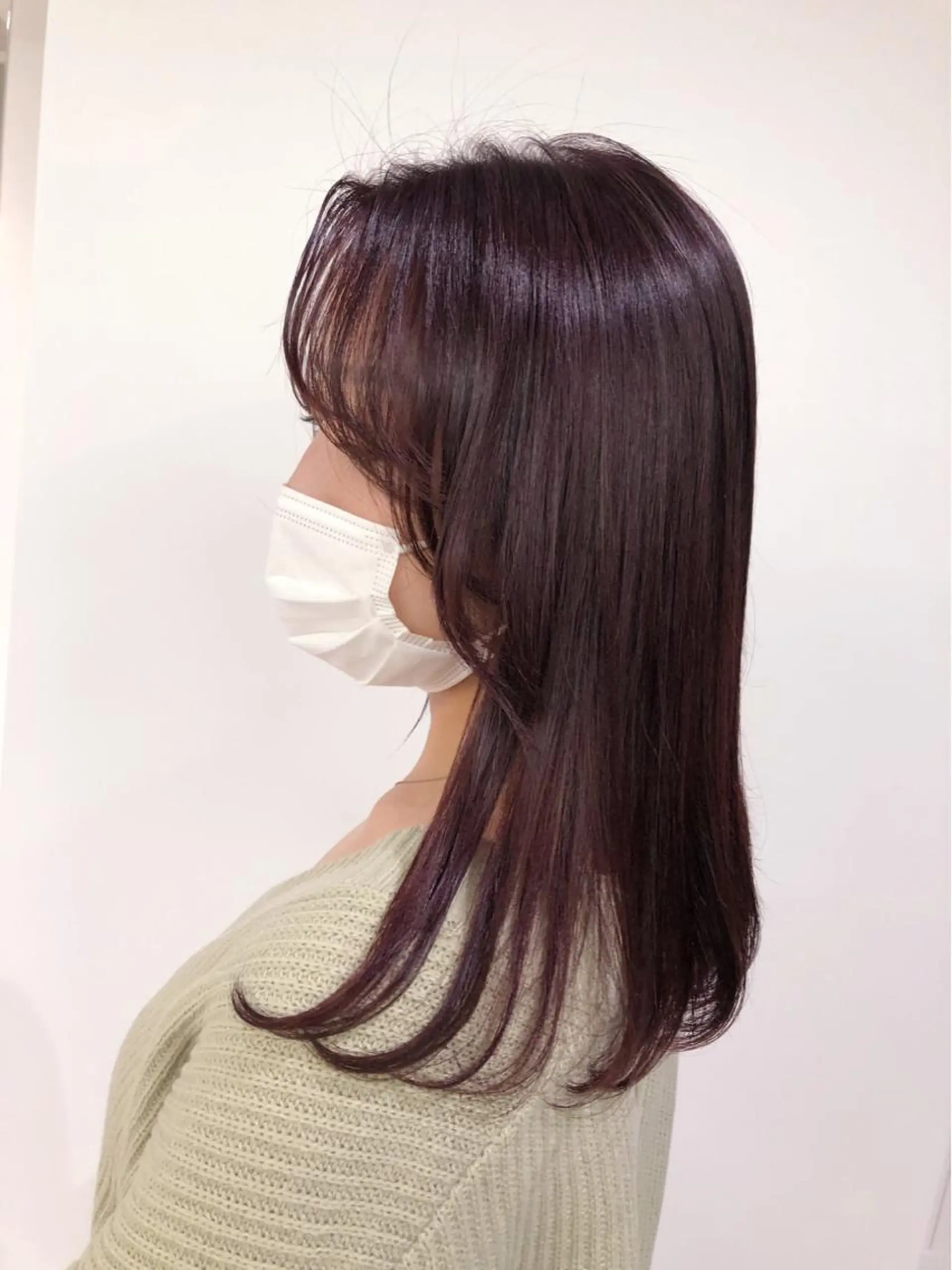 セミロング 銀座/レイヤーカット 🤍内野すみれのヘアスタイル