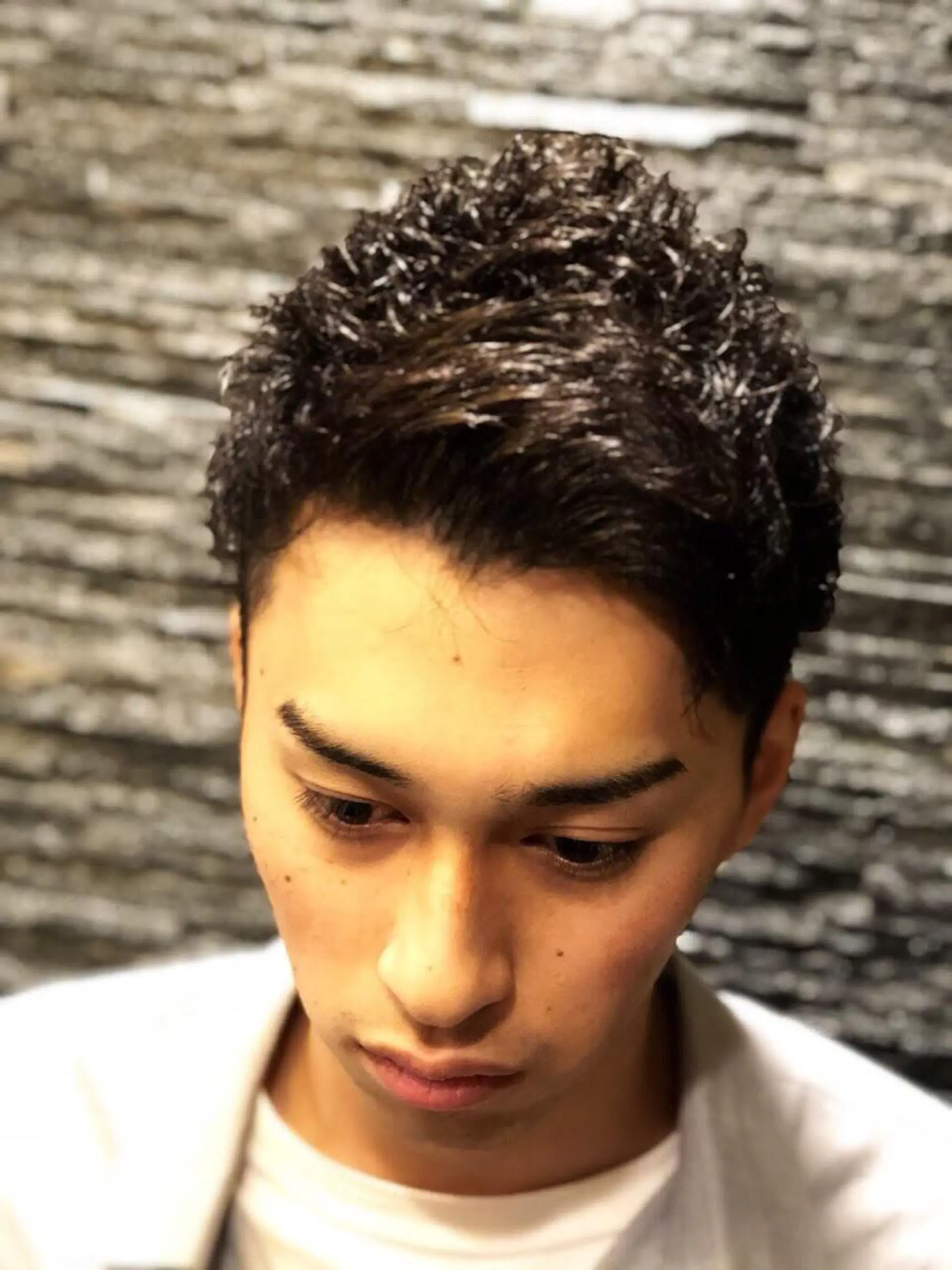 ショート 岡崎 海人のヘアスタイル