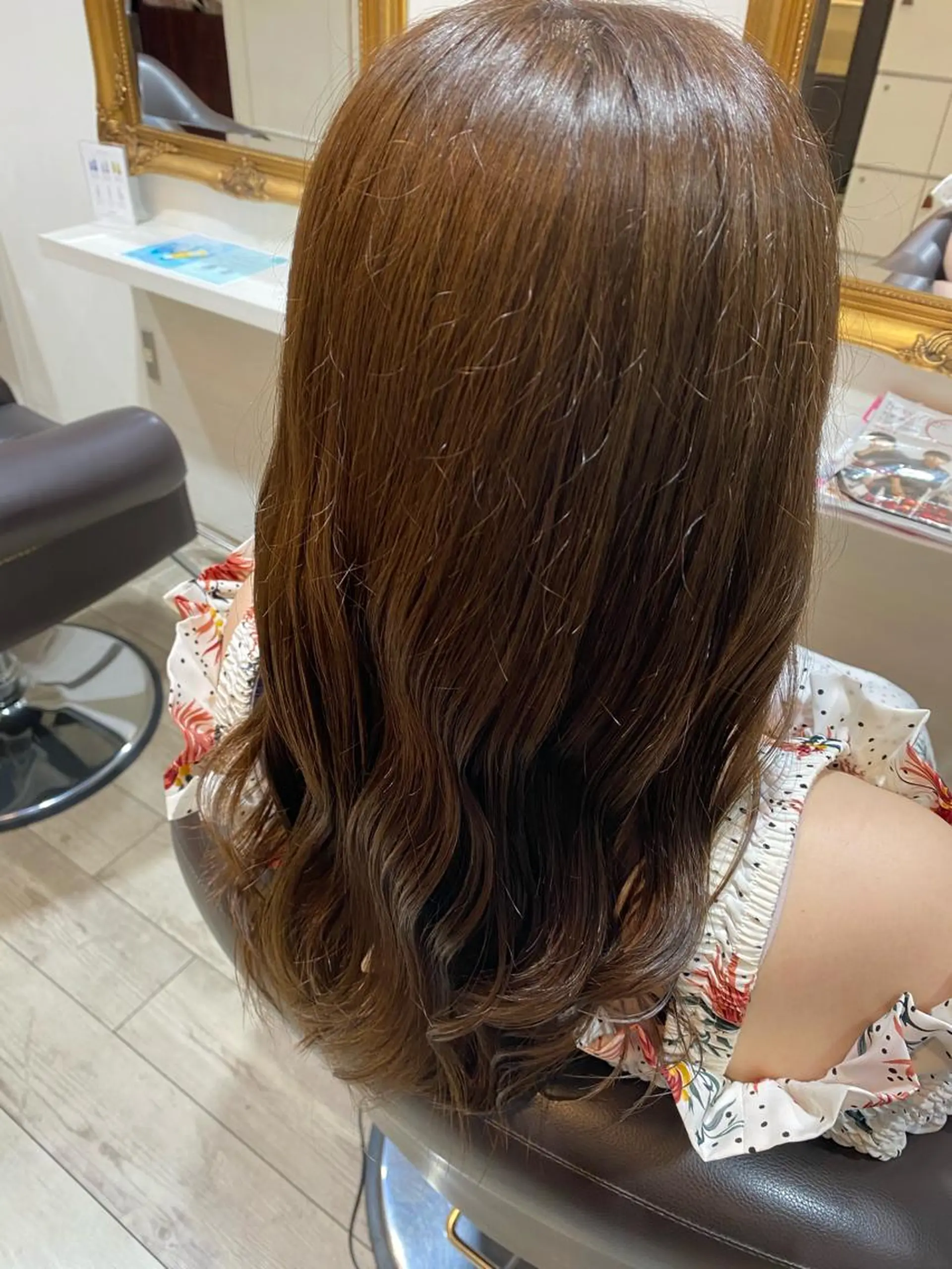 ロング ヨシンモリ 韓国風ヘア 🇰🇷jisoo -ジス-🇰🇷のヘアスタイル