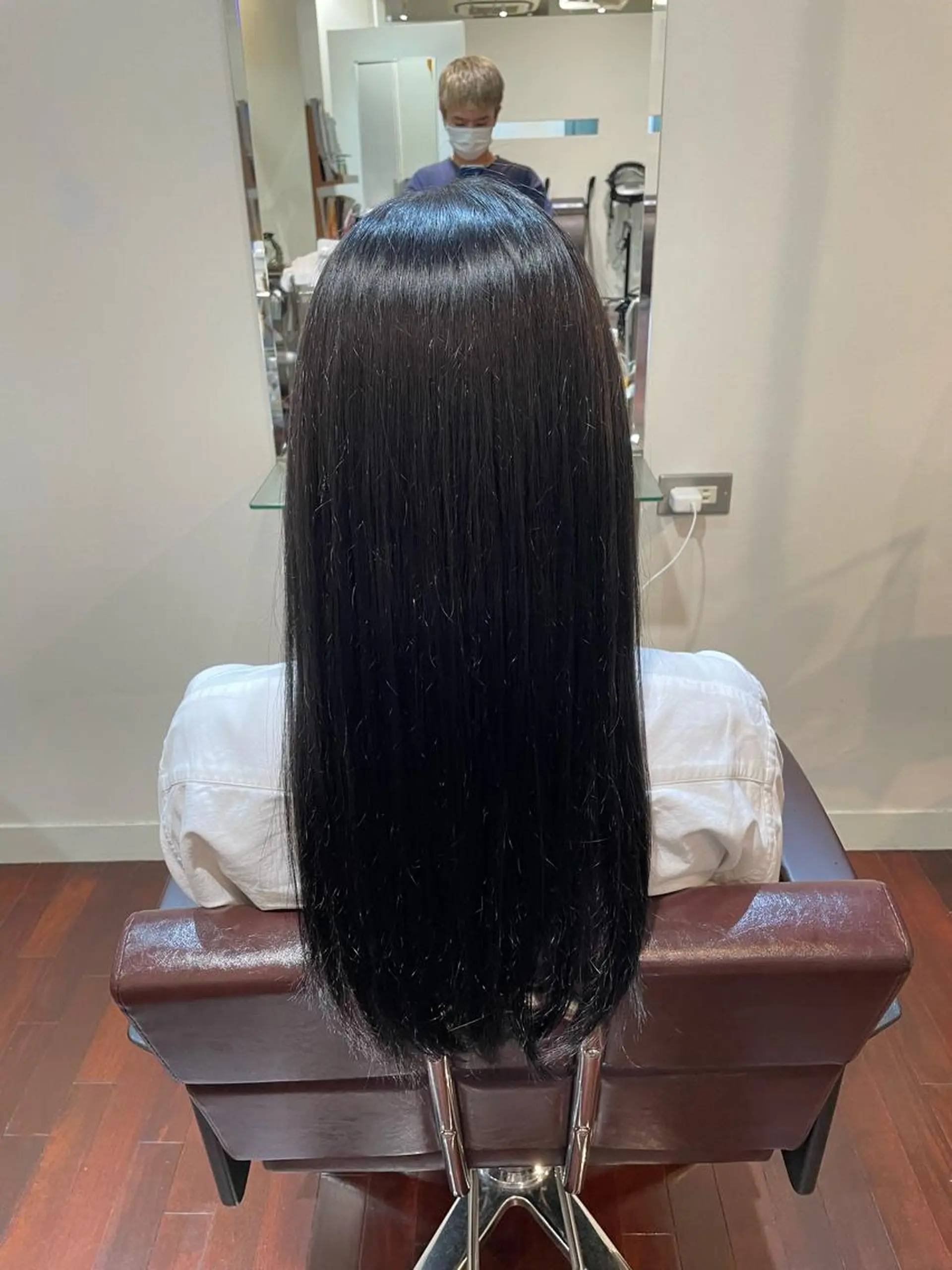 ロング 佐藤 来輝のヘアスタイル