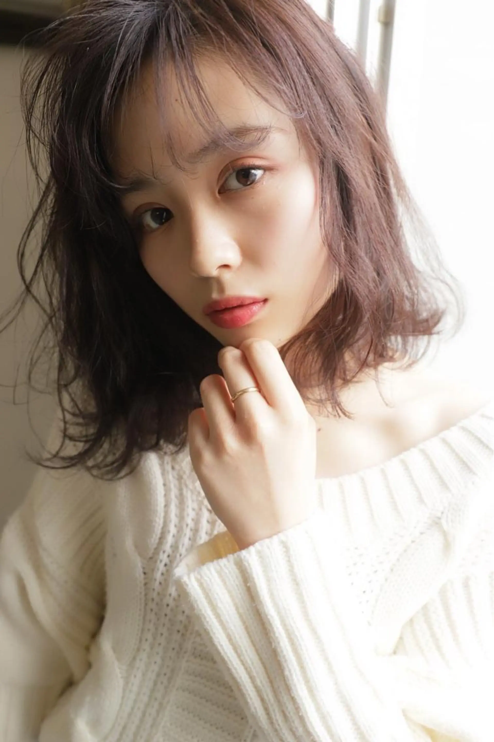 ミディアム 💛ハイトーン💛 りむのヘアスタイル