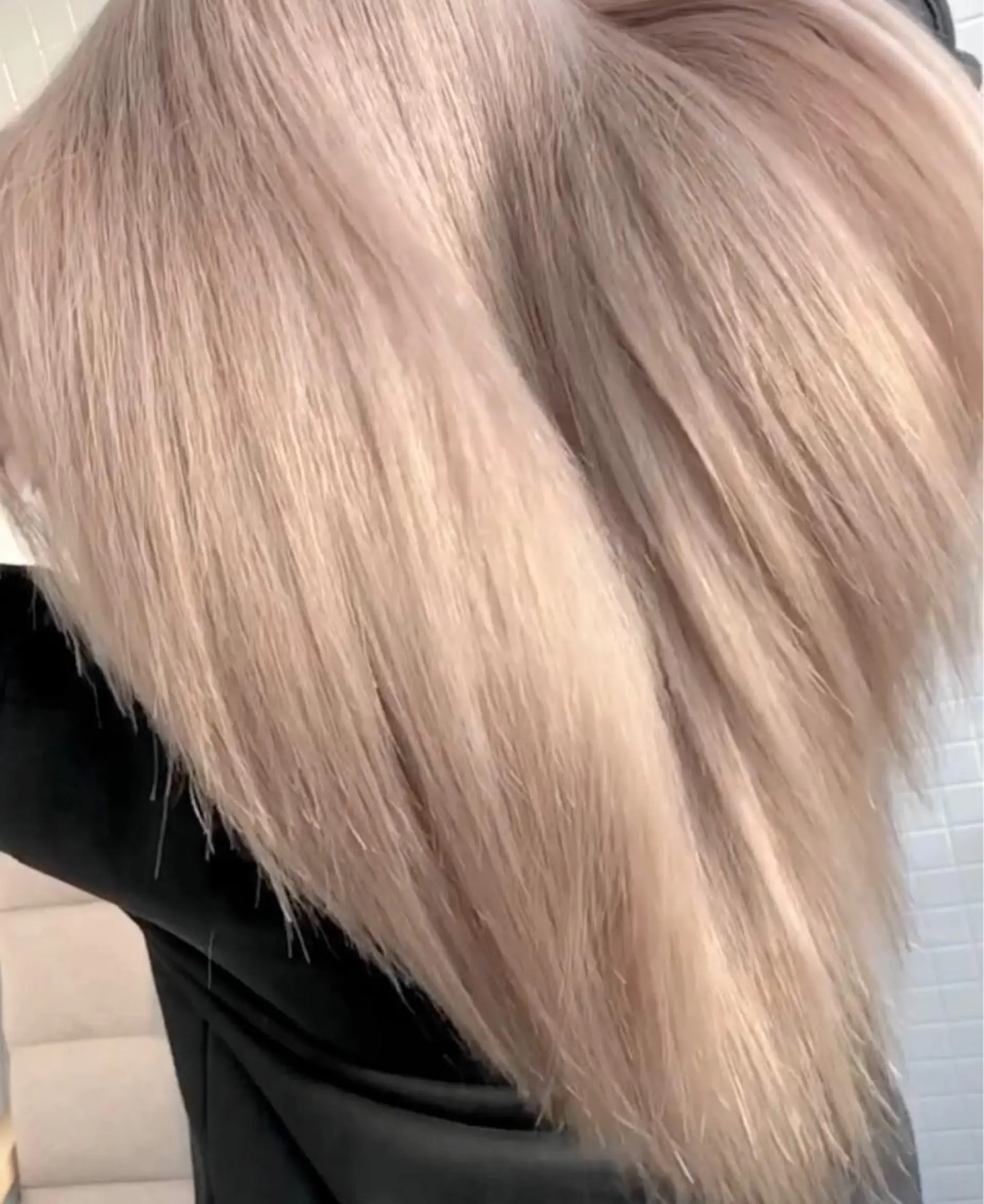 ロング カラー ブロンド ホワイトブロンド プライベートサロン LyoN/RYOTAのヘアスタイル