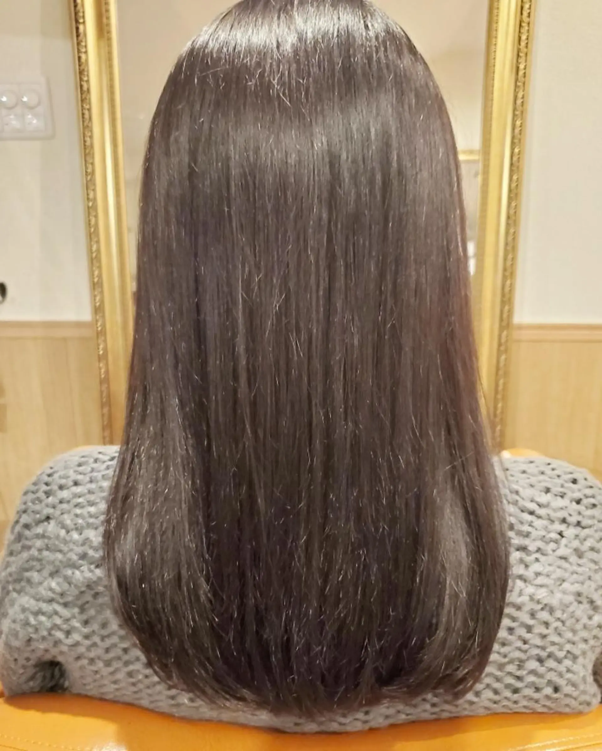 セミロング カラー セミロングパーマ 外国人風カラー ヘアカラー トリートメント spa hair  ark 富井直美のヘアスタイル