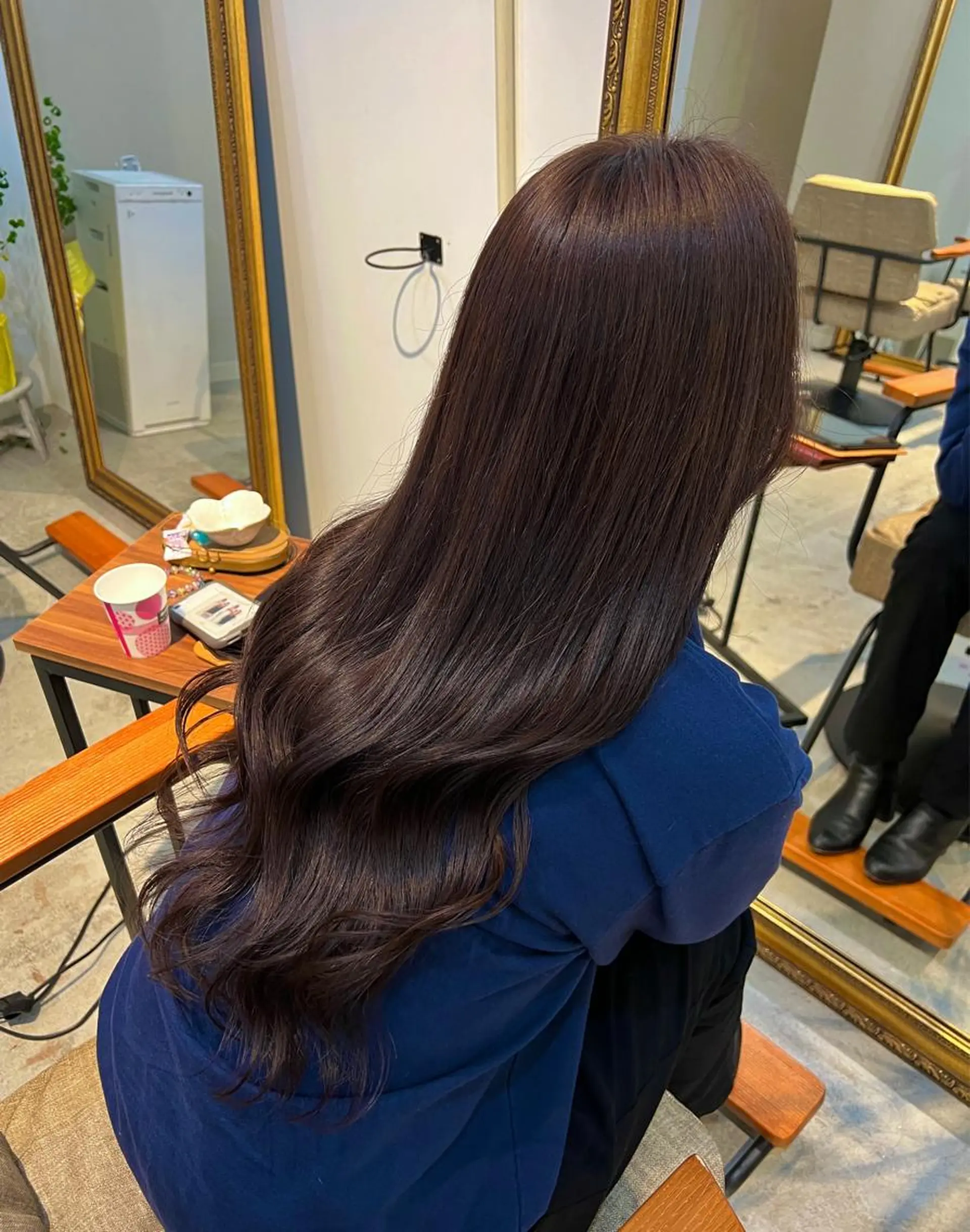 ロング ヘアカラー トリートメント sherry所属・髪質再整color 🤎cut🤎ぐっちのヘアスタイル