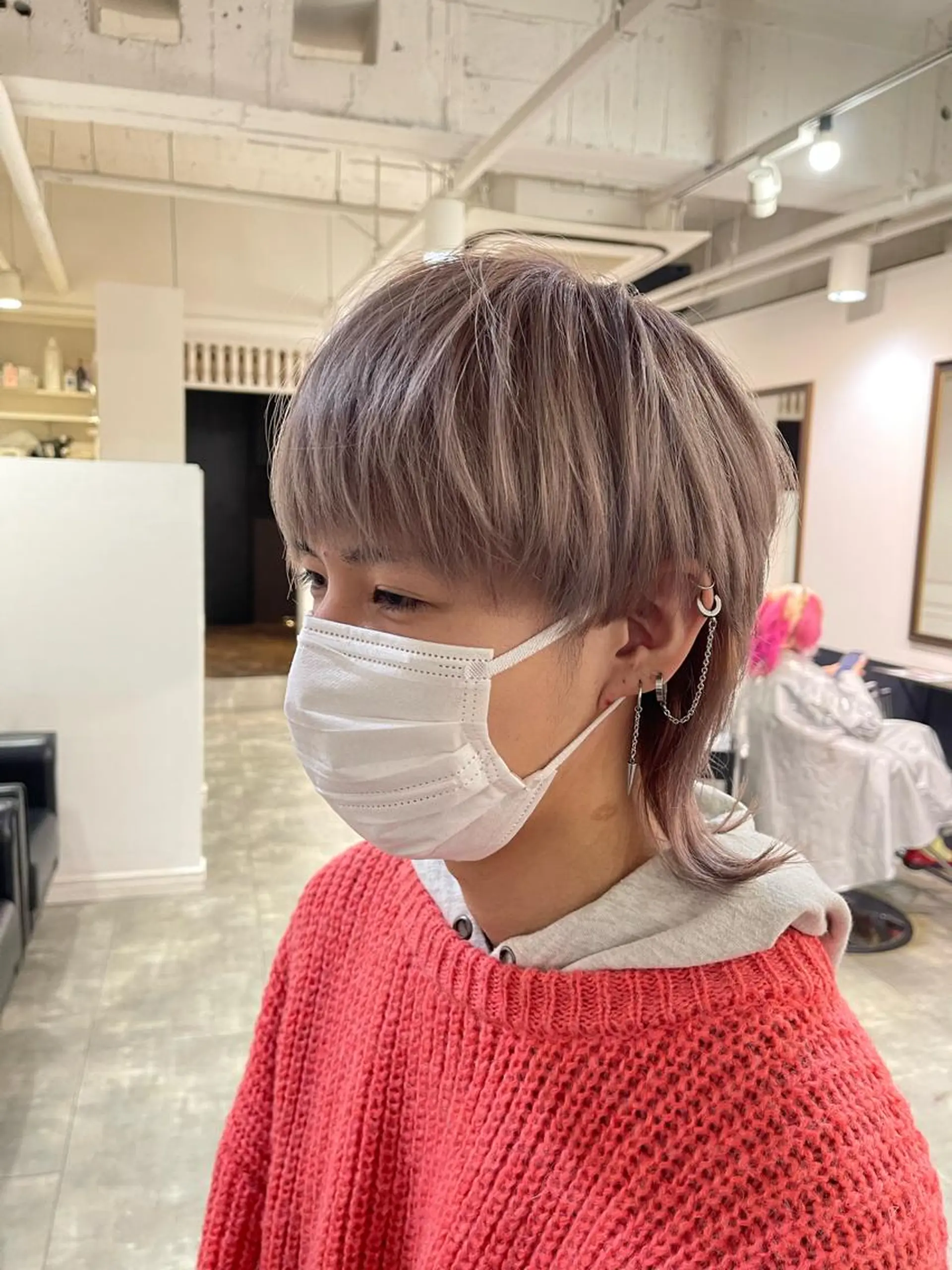 カラー メンズ カット ヘアカラー トリートメント 【バレイヤージュ】 kentoのヘアスタイル