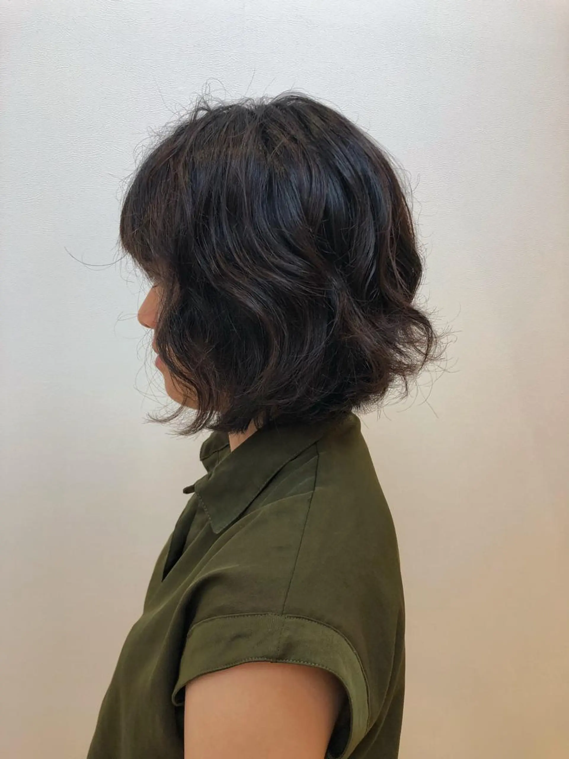 ショート パーマ ショートヘア 齋藤 らいのヘアスタイル