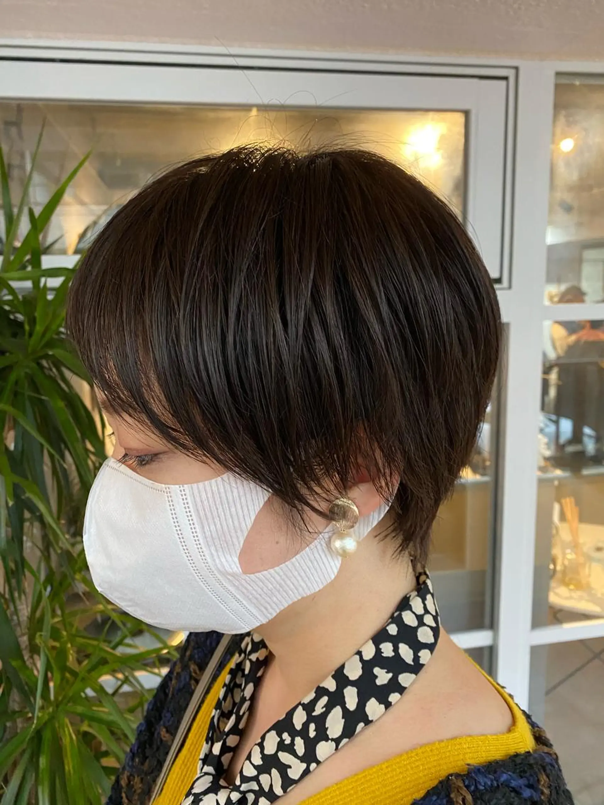 ショート カラー ショートヘア カット ヘアカラー トリートメント 久保亮太 /大人ショートのヘアスタイル