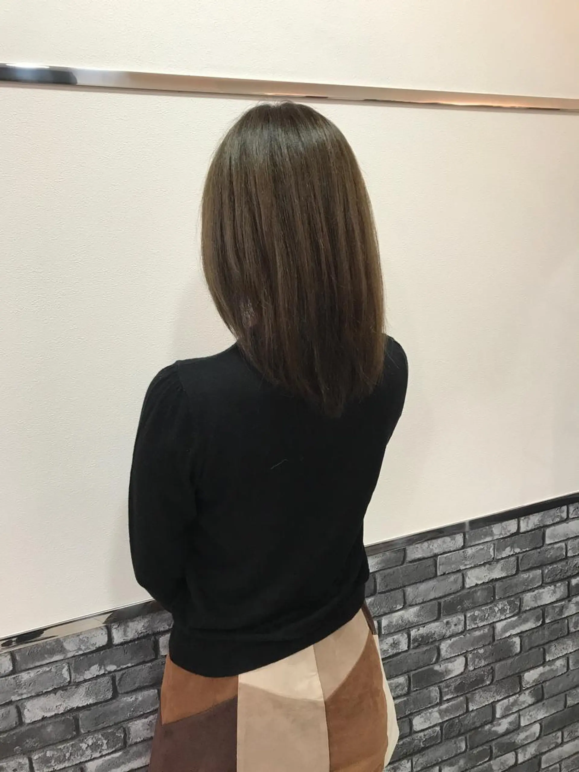 ミディアム 縮毛/ショート/ ボブ/レイヤー/小原のヘアスタイル