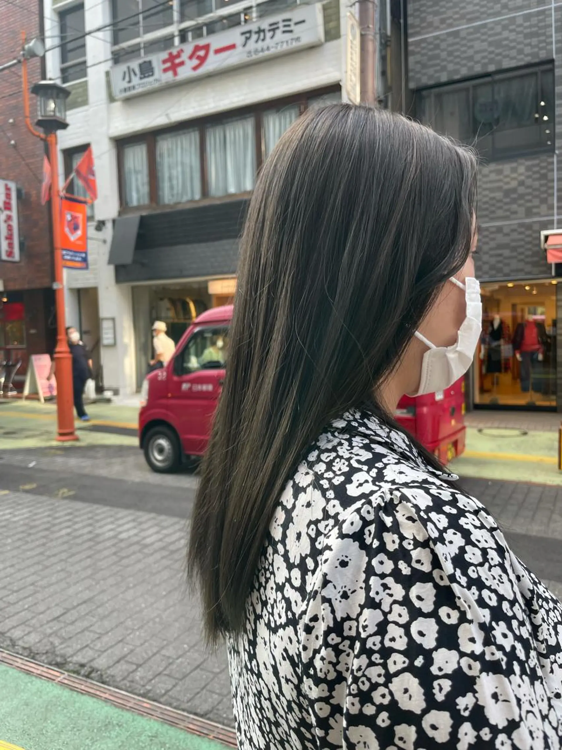 ロング カラー アッシュ ダークアッシュ ♡Eleanor大宮 aya♡のヘアスタイル