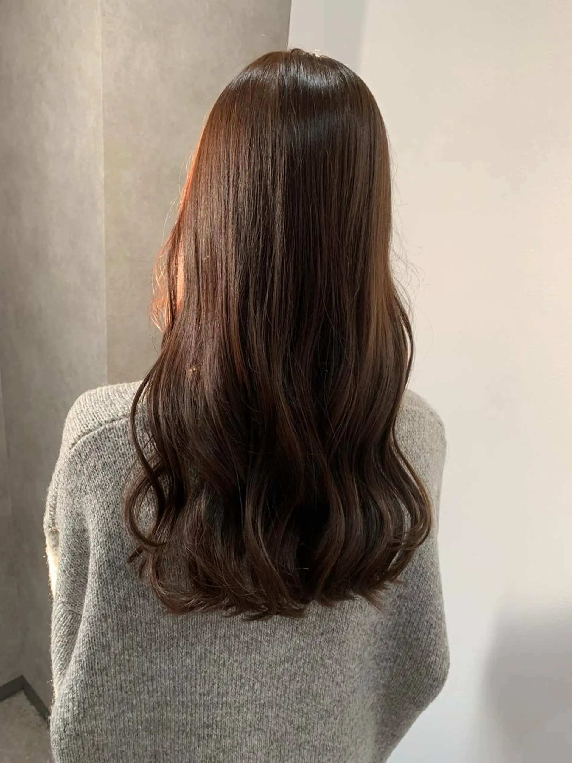 ロング ヘアカラー ゆきな 育休中のヘアスタイル