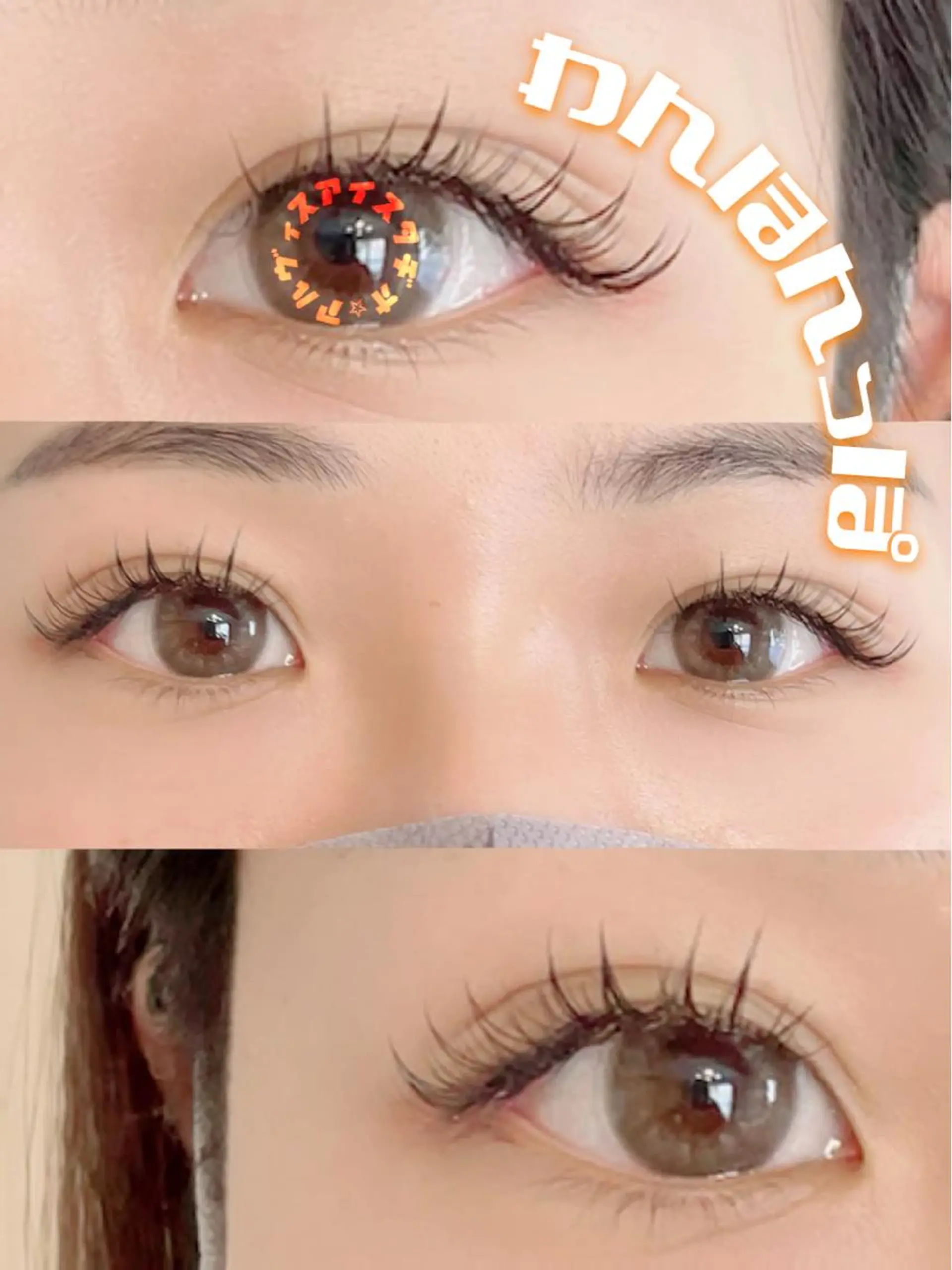 マツエク・マツパ マツエク Alviseye studio清水千織のマツエク・マツパデザイン