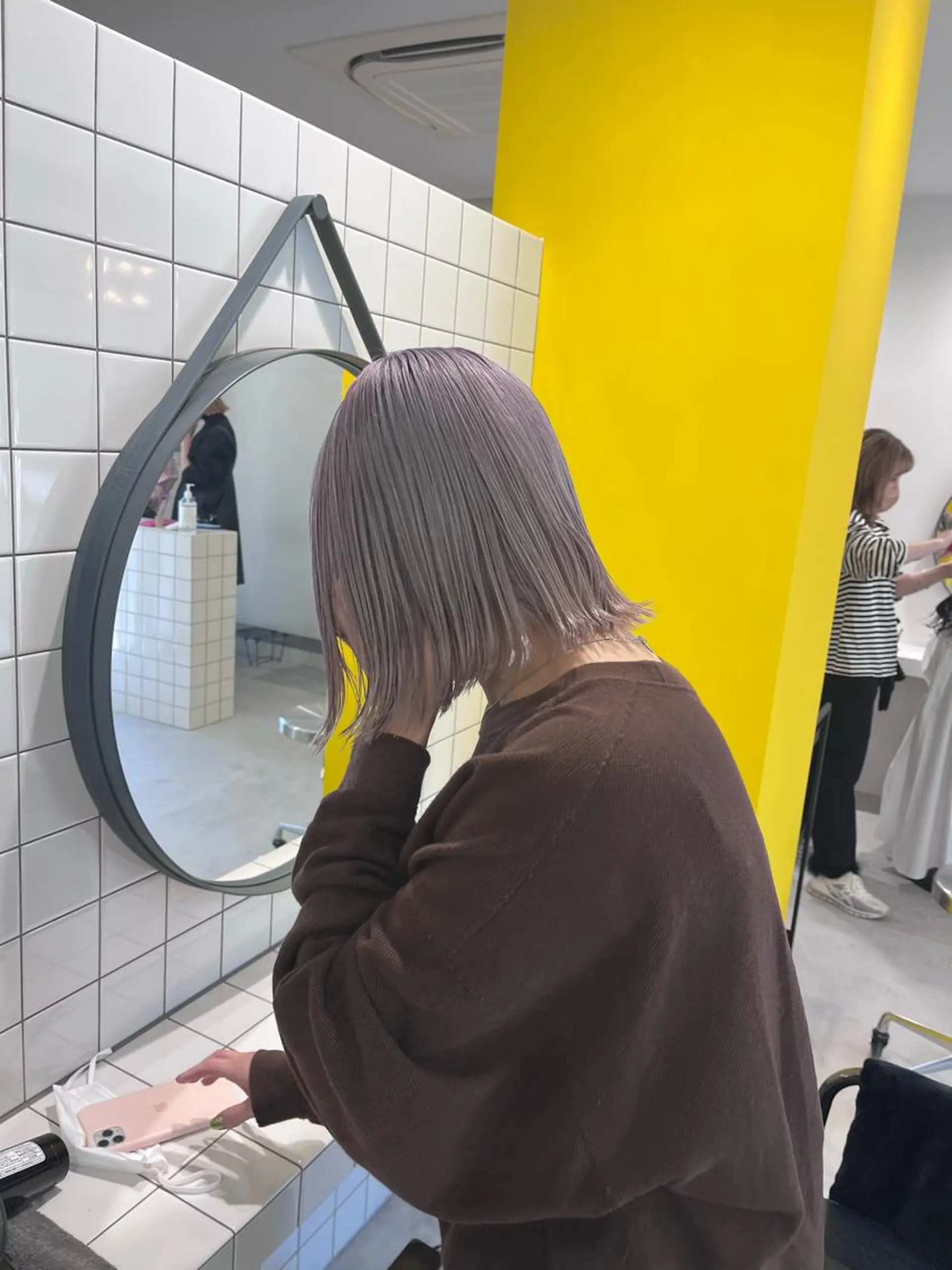 ショート カラー ブリーチ ケアブリーチ カット ヘアカラー トリートメント トレンドヘア◎ 店長　清原佑太のヘアスタイル