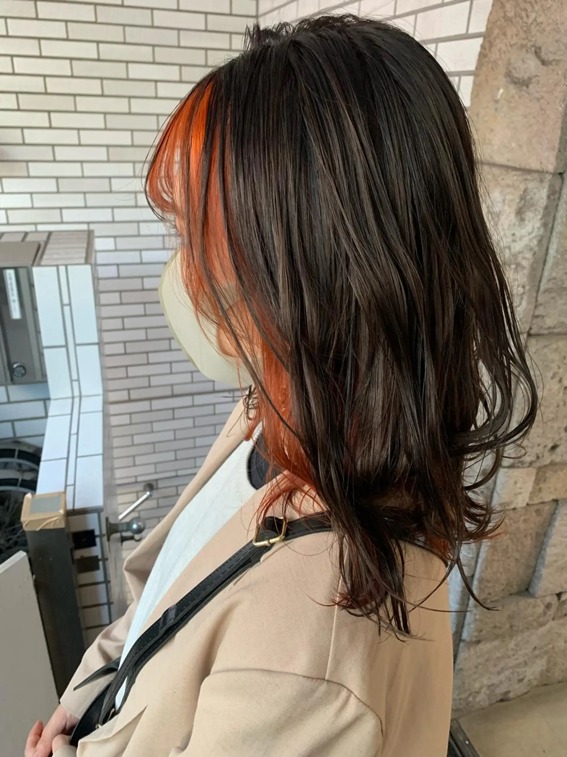 ミディアム カラー カット ヘアカラー オージュアソムリエ DAIKI⭐️のヘアスタイル