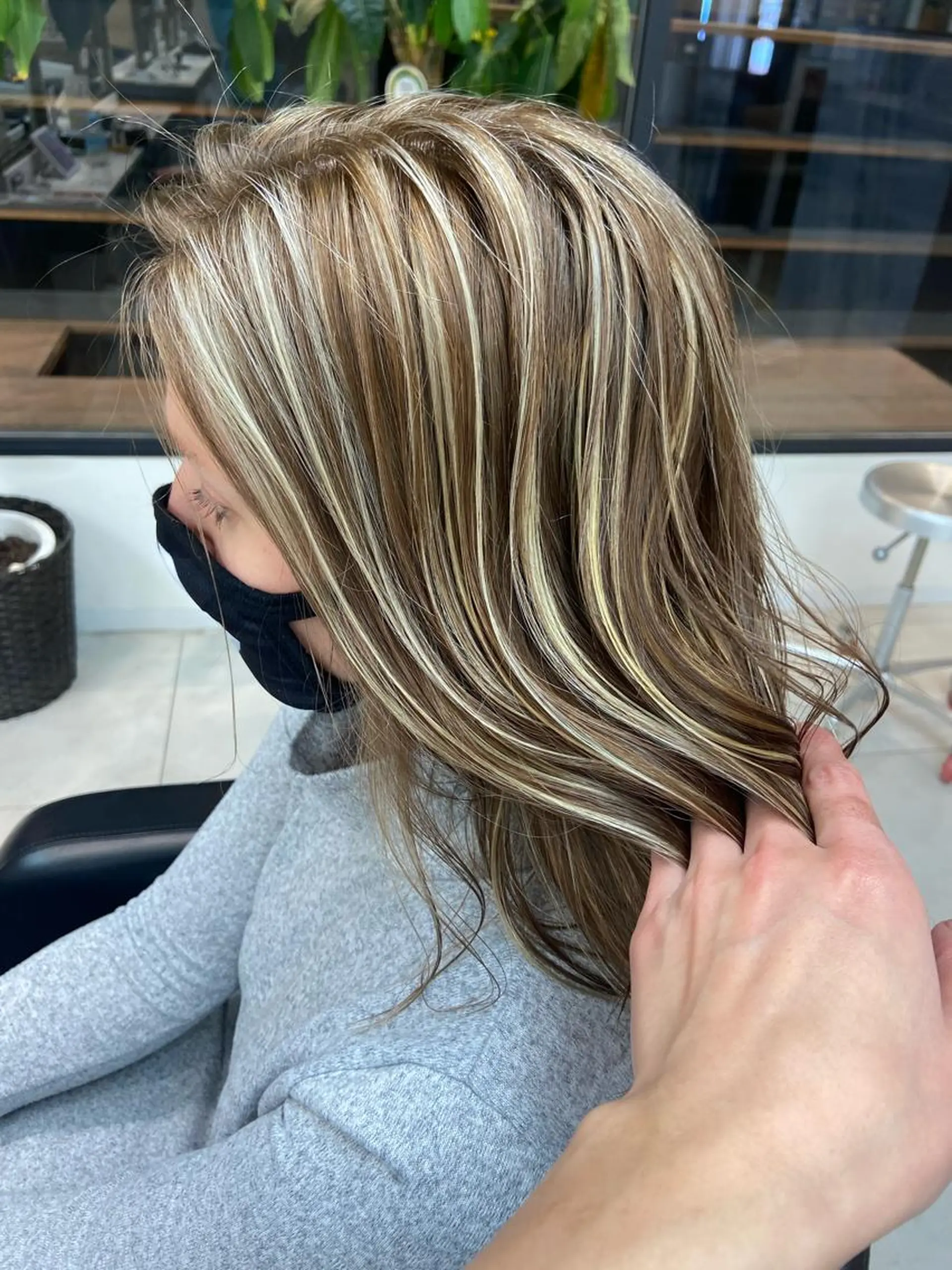ミディアム カラー カット ヘアカラー L PLACE所属・L PLACE 丸山一希のヘアスタイル