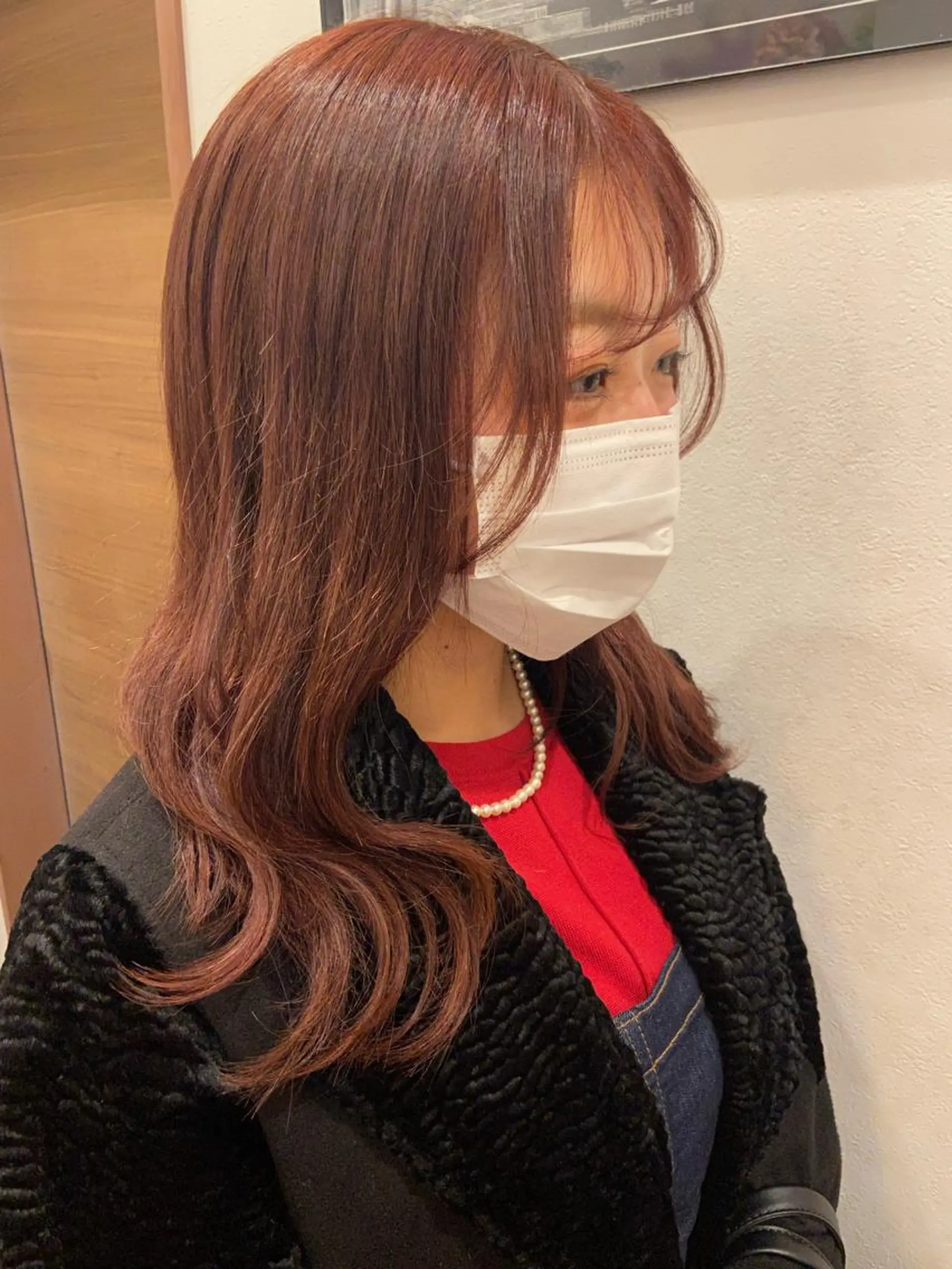 ロング ピンクブラウン ショートボブ 🔆Seinaのヘアスタイル