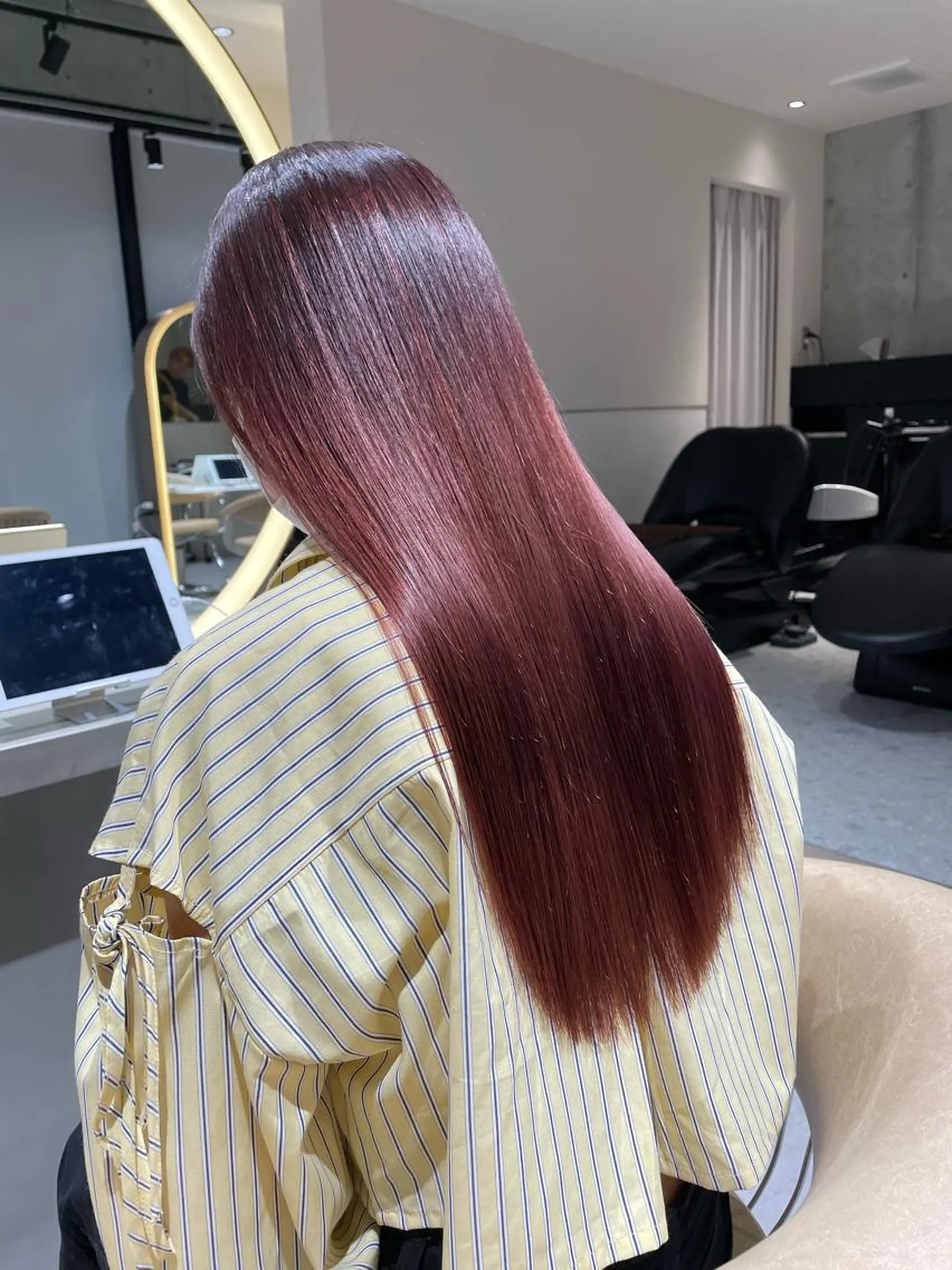 ロング 《髪質改善✖️ハイト ーン🧸》小嶋拓也のヘアスタイル