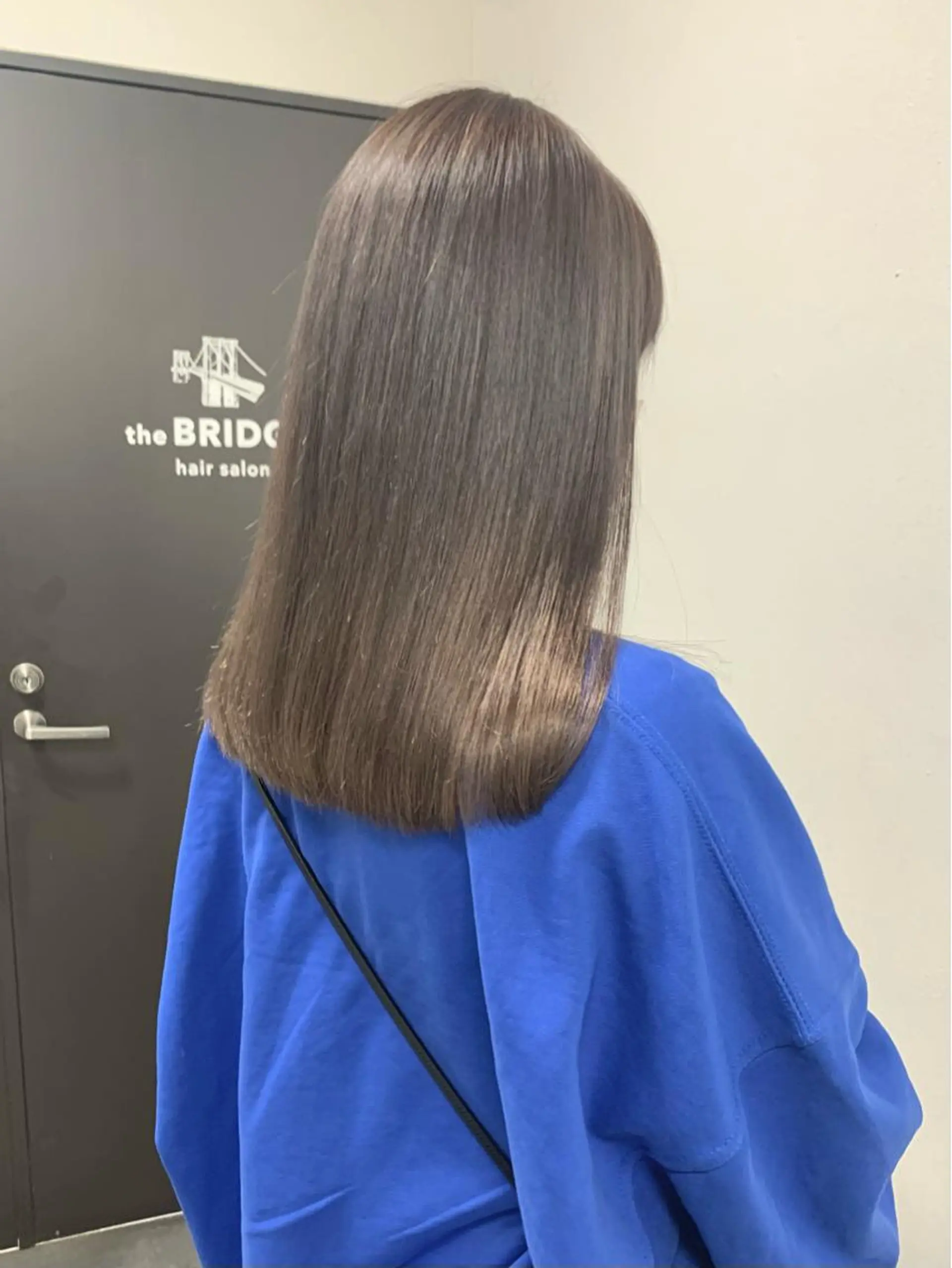 セミロング カラー カット ヘアカラー トリートメント 村田 来倖のヘアスタイル