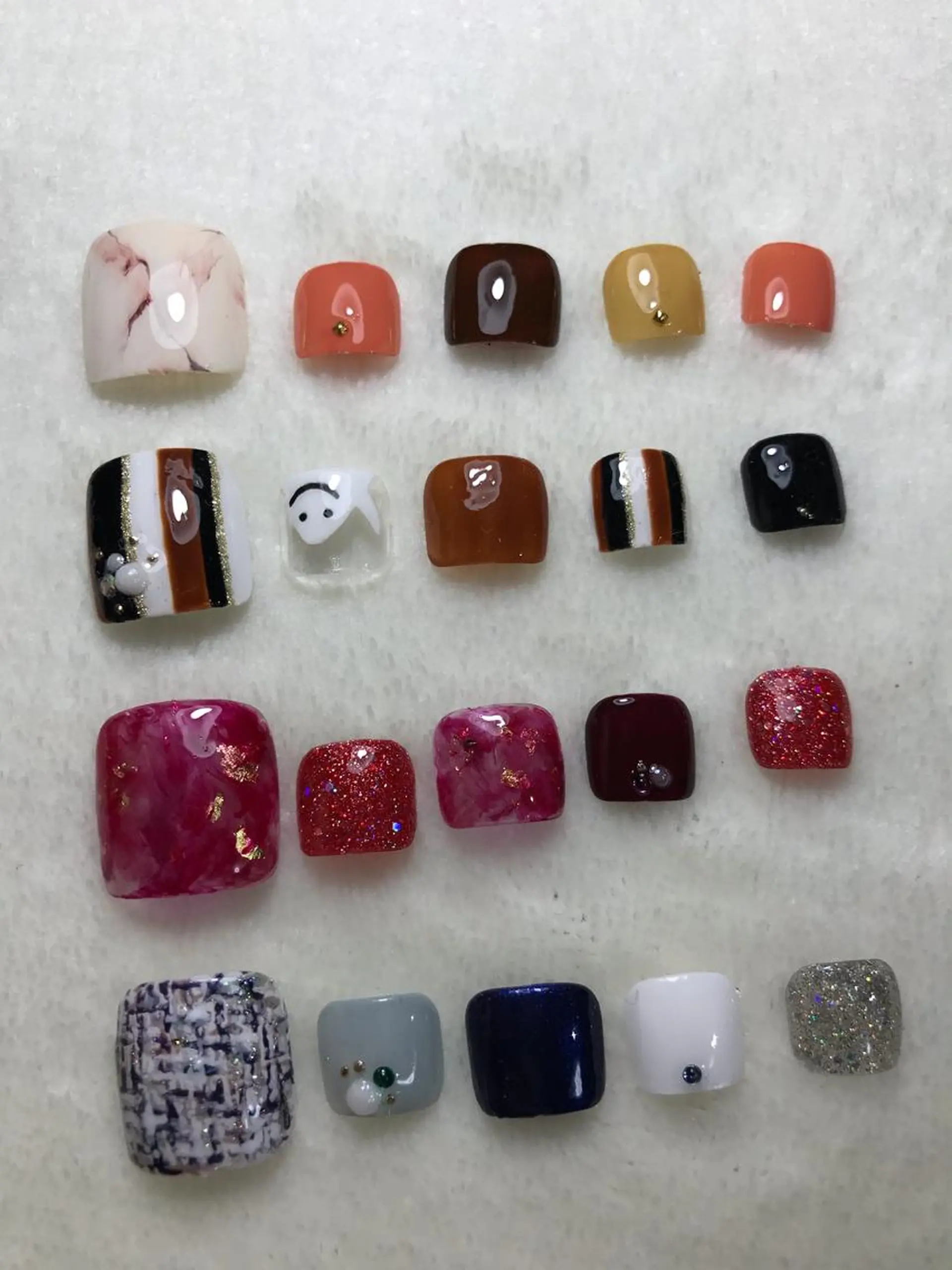 ネイル フットネイル lotus erikaのネイルデザイン