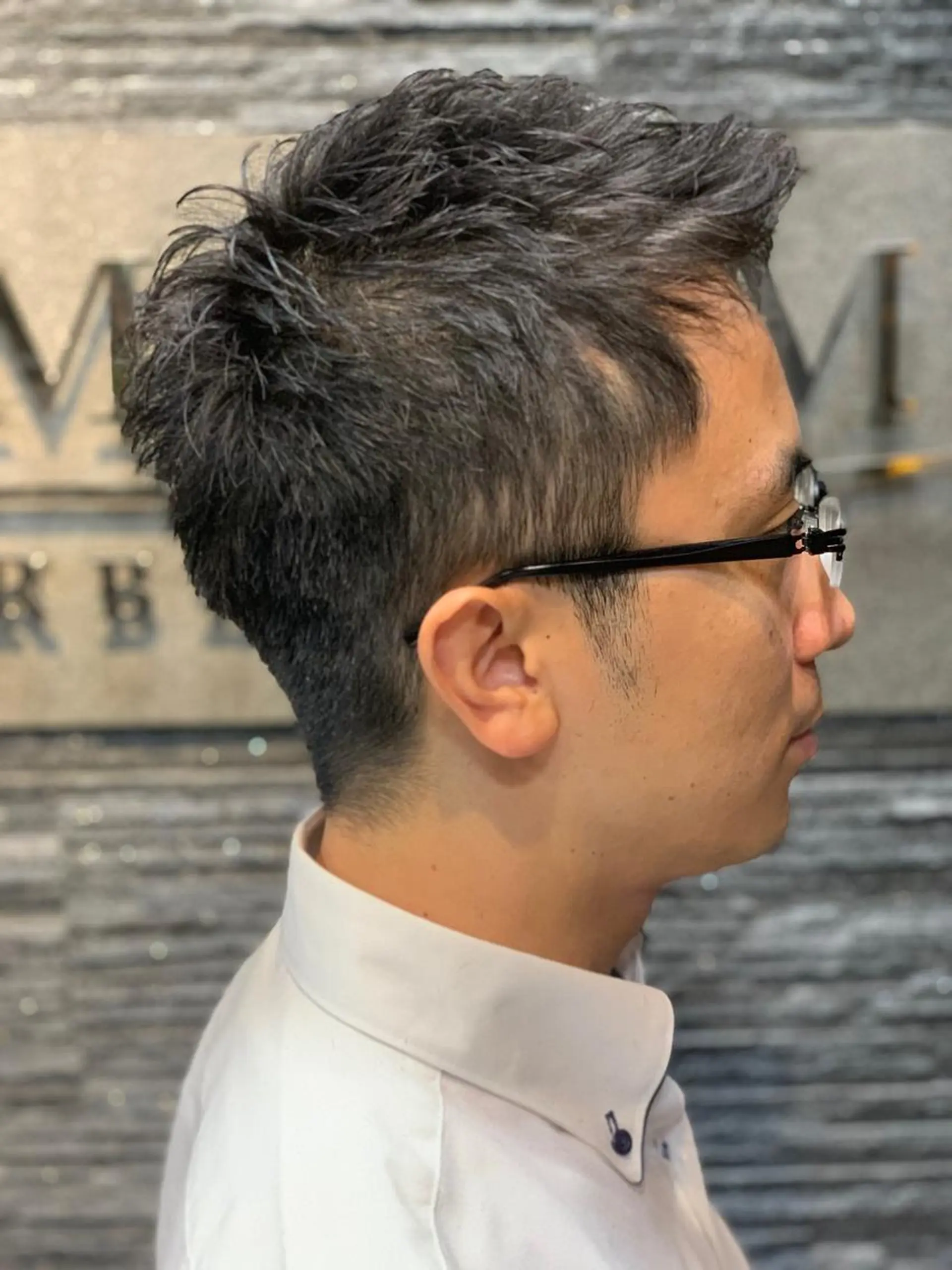 ショート メンズ HIRO GINZA barber shop福岡本店所属・ヤマダ リョウトのヘアスタイル
