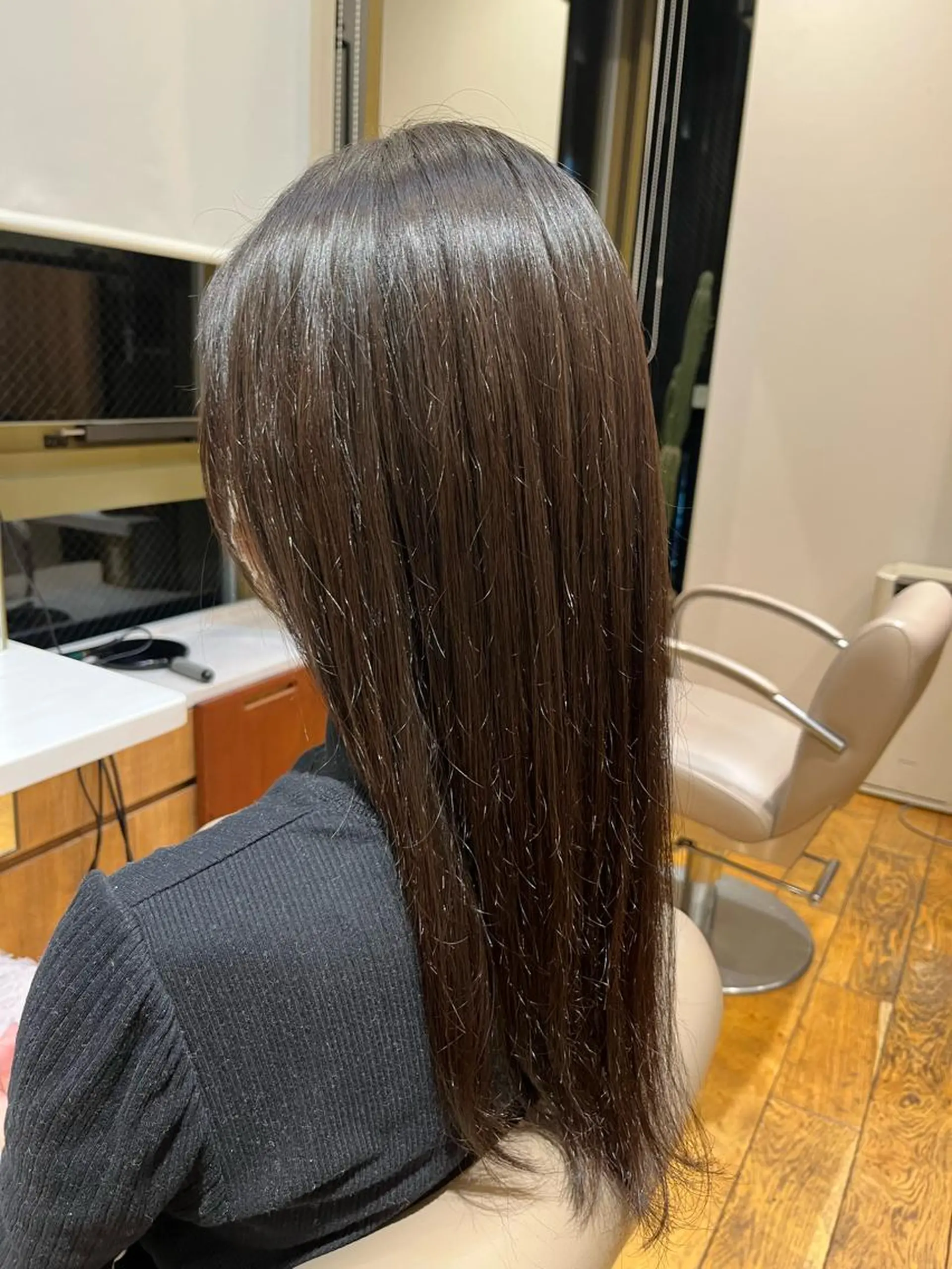 ロング パーマ 門崎未依/レイヤー/ メンズカット🪿のヘアスタイル