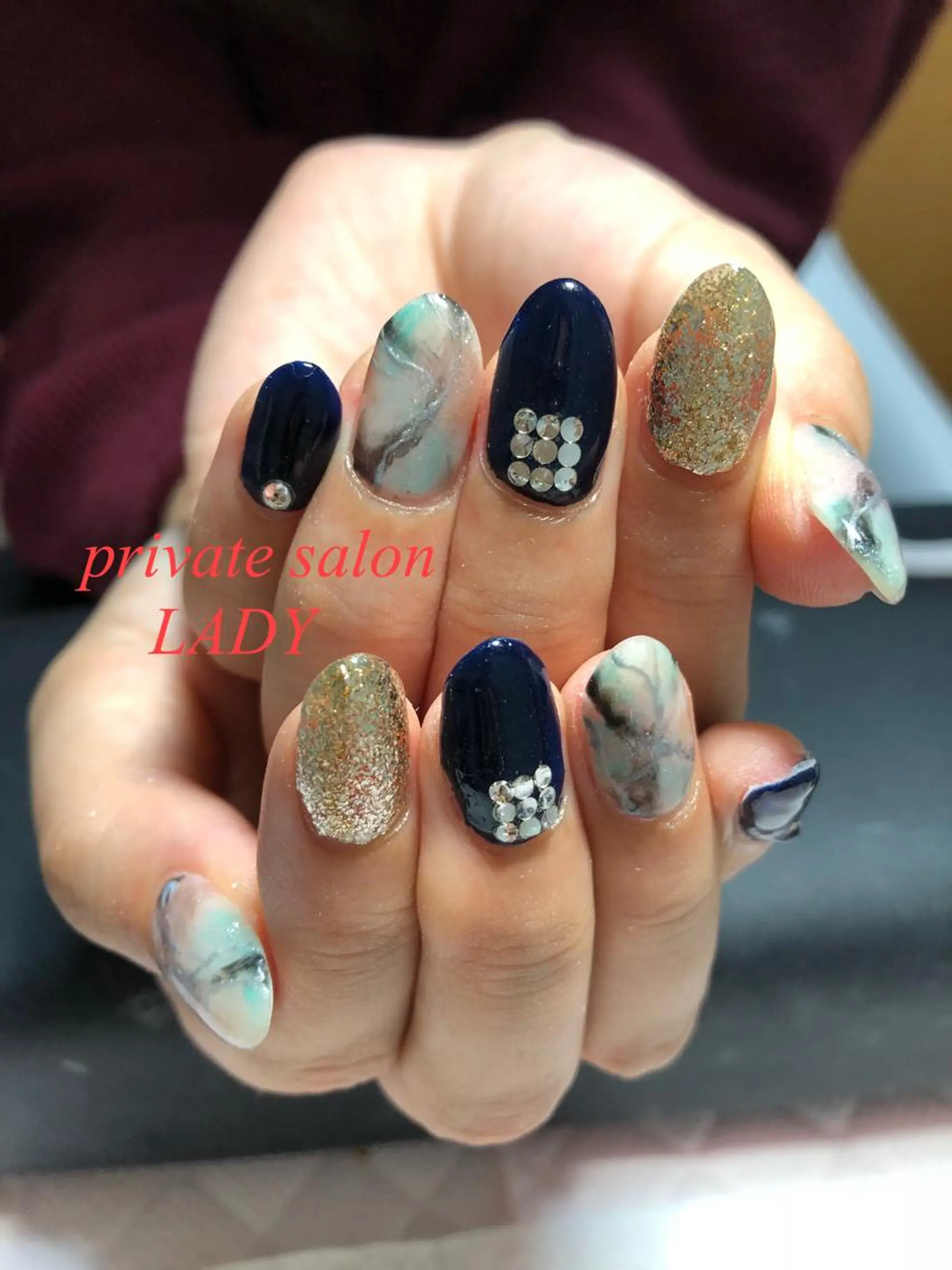 ネイル ハンドネイル 桜田 麻菜のネイルデザイン