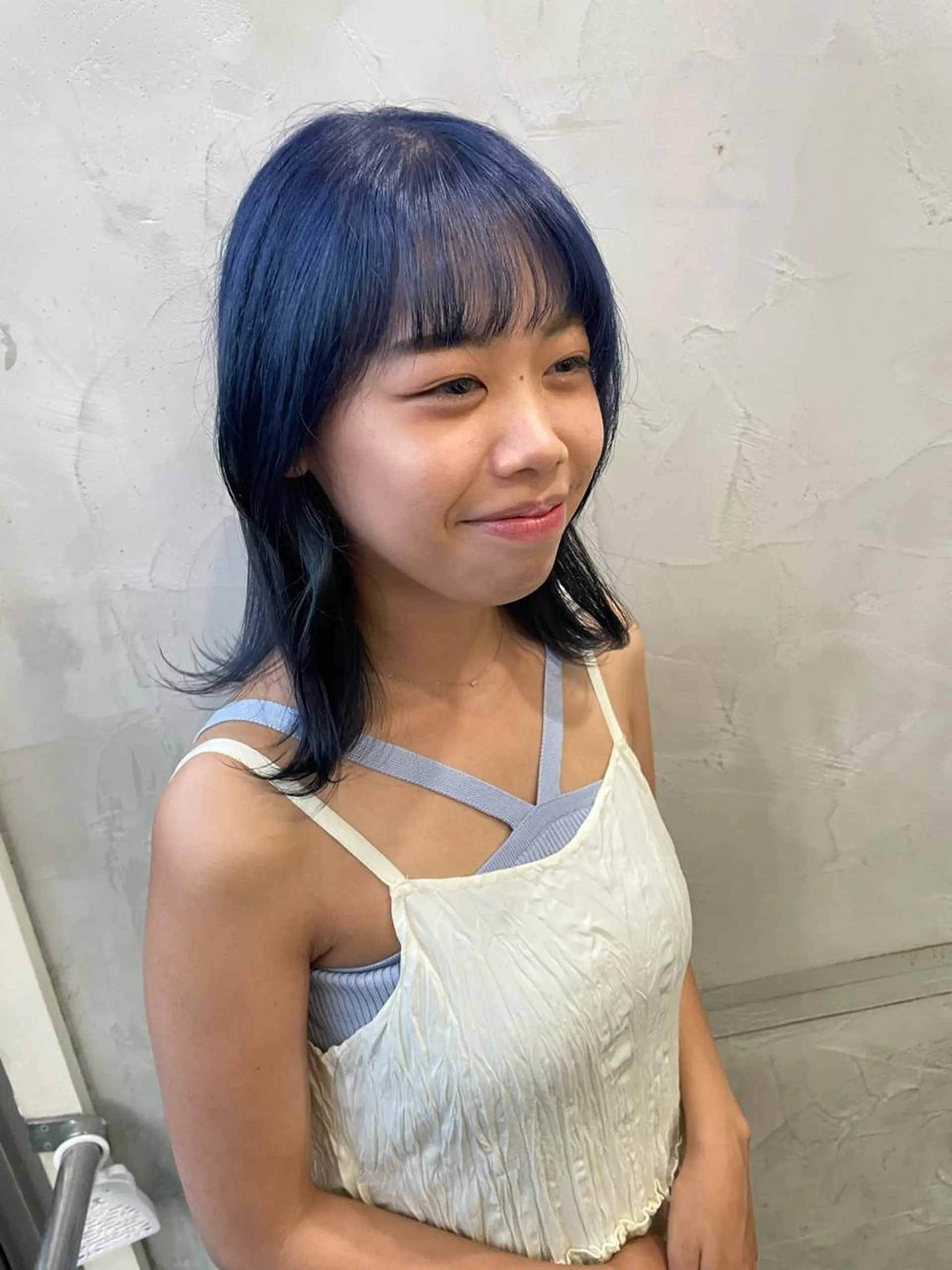 カラー fudge所属・MaisonHALU 松浦光咲のヘアスタイル