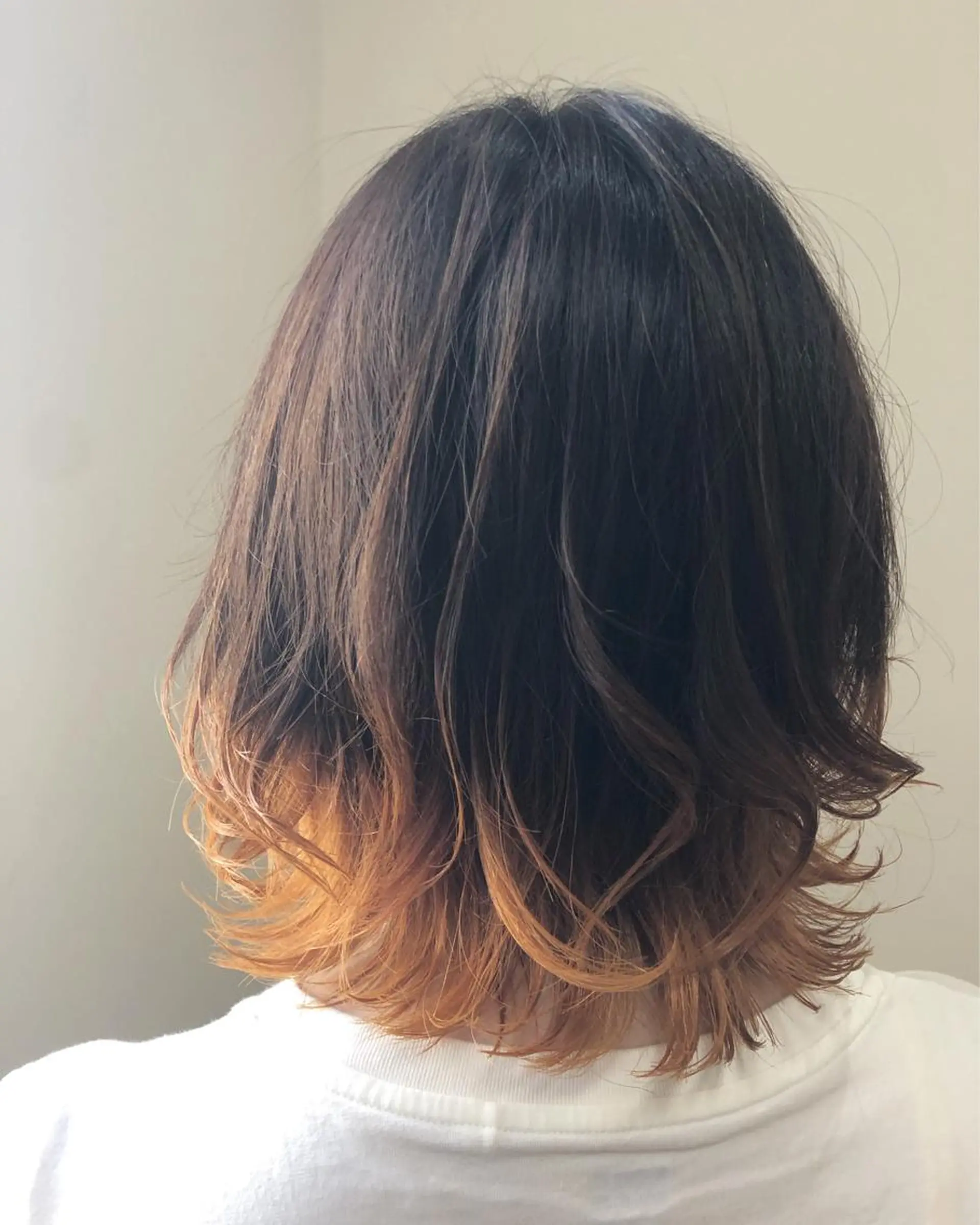 ミディアム カット ヘアカラー トリートメント MignonS 仙幸 大輔のヘアスタイル