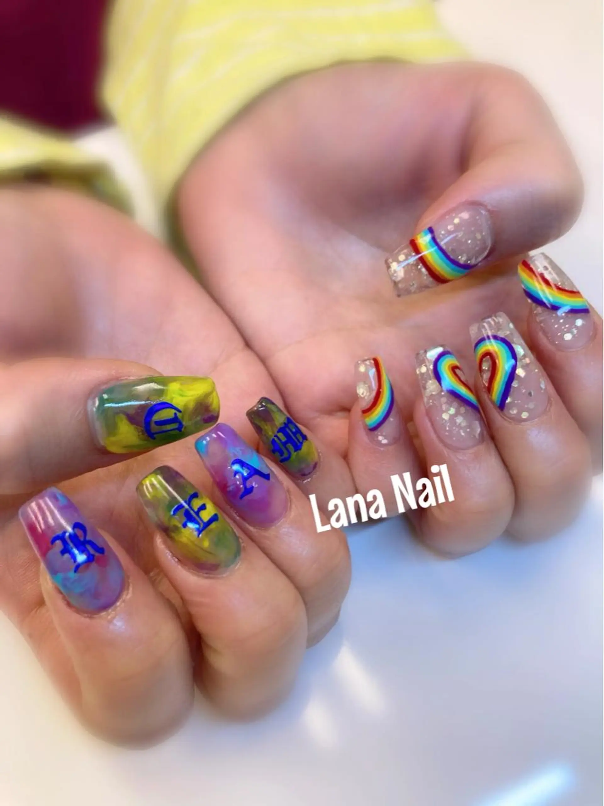 ネイル スカルプネイル Lana Nail所属・Lana Nailのネイルデザイン