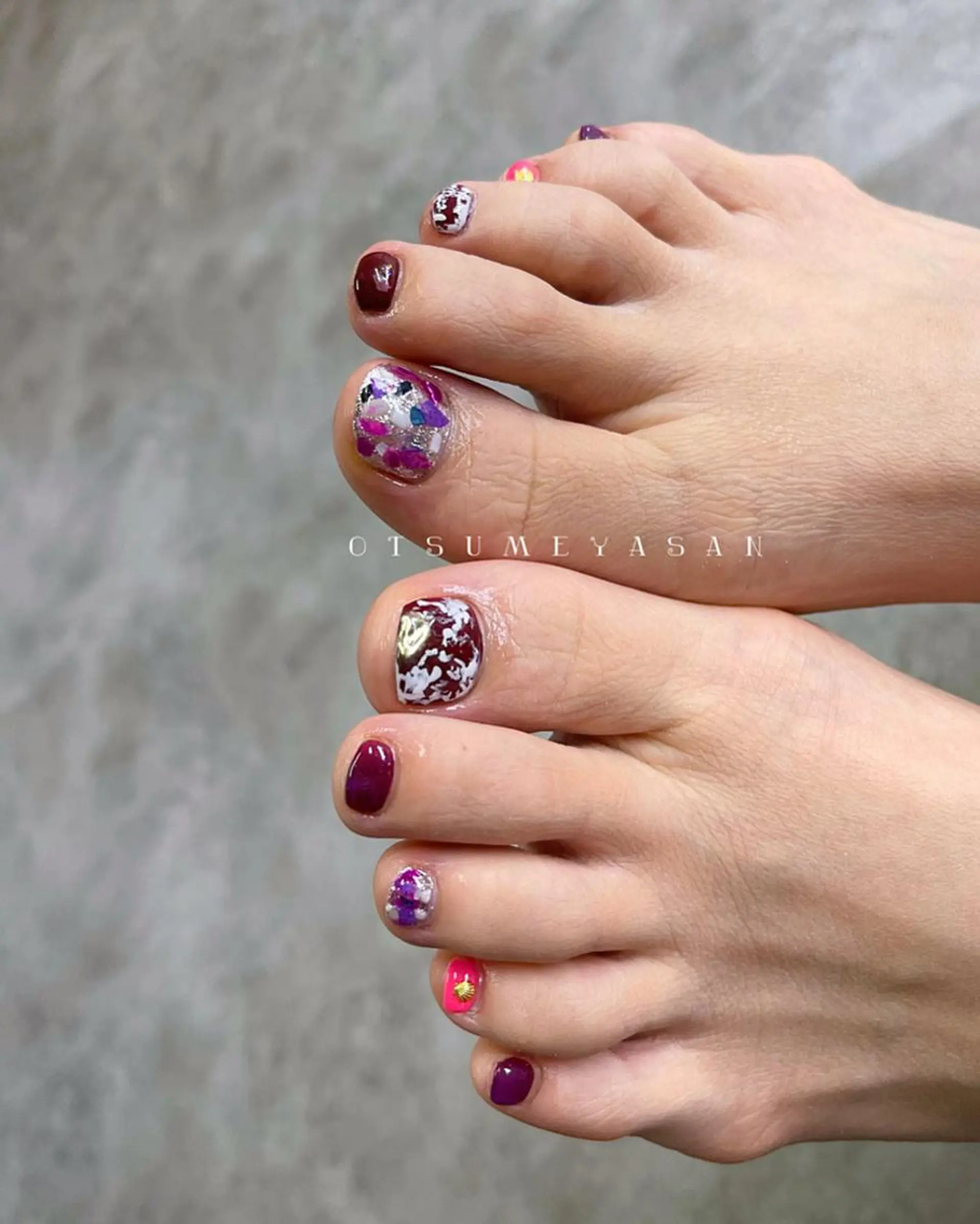 ネイル 韓国ネイル ニュアンスネイル 夏ネイル otsumeyasan所属・わたなべ ちかのネイルデザイン