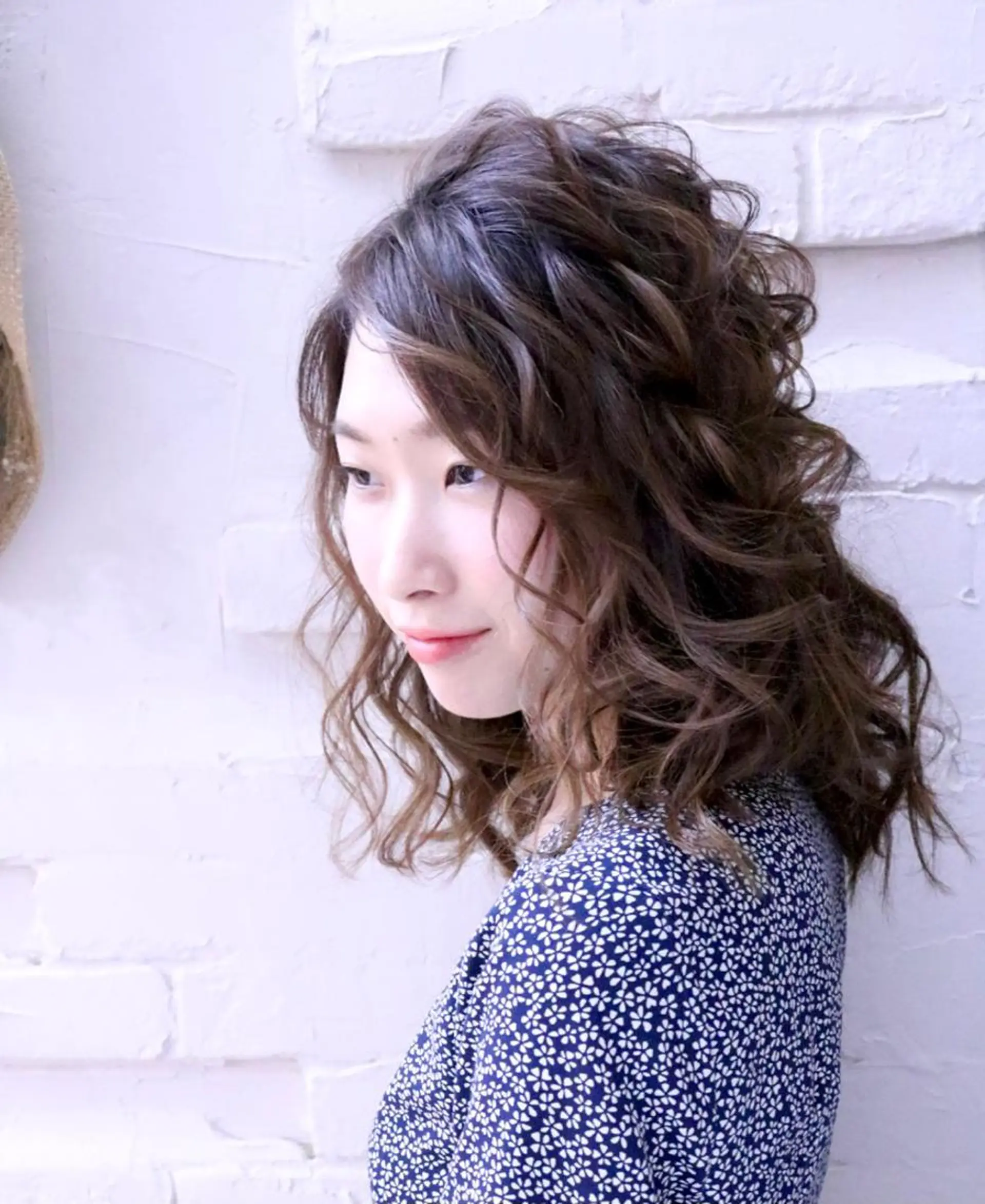 セミロング まつパ・ヘアセット ♡Chinami♡のマツエク・マツパデザイン